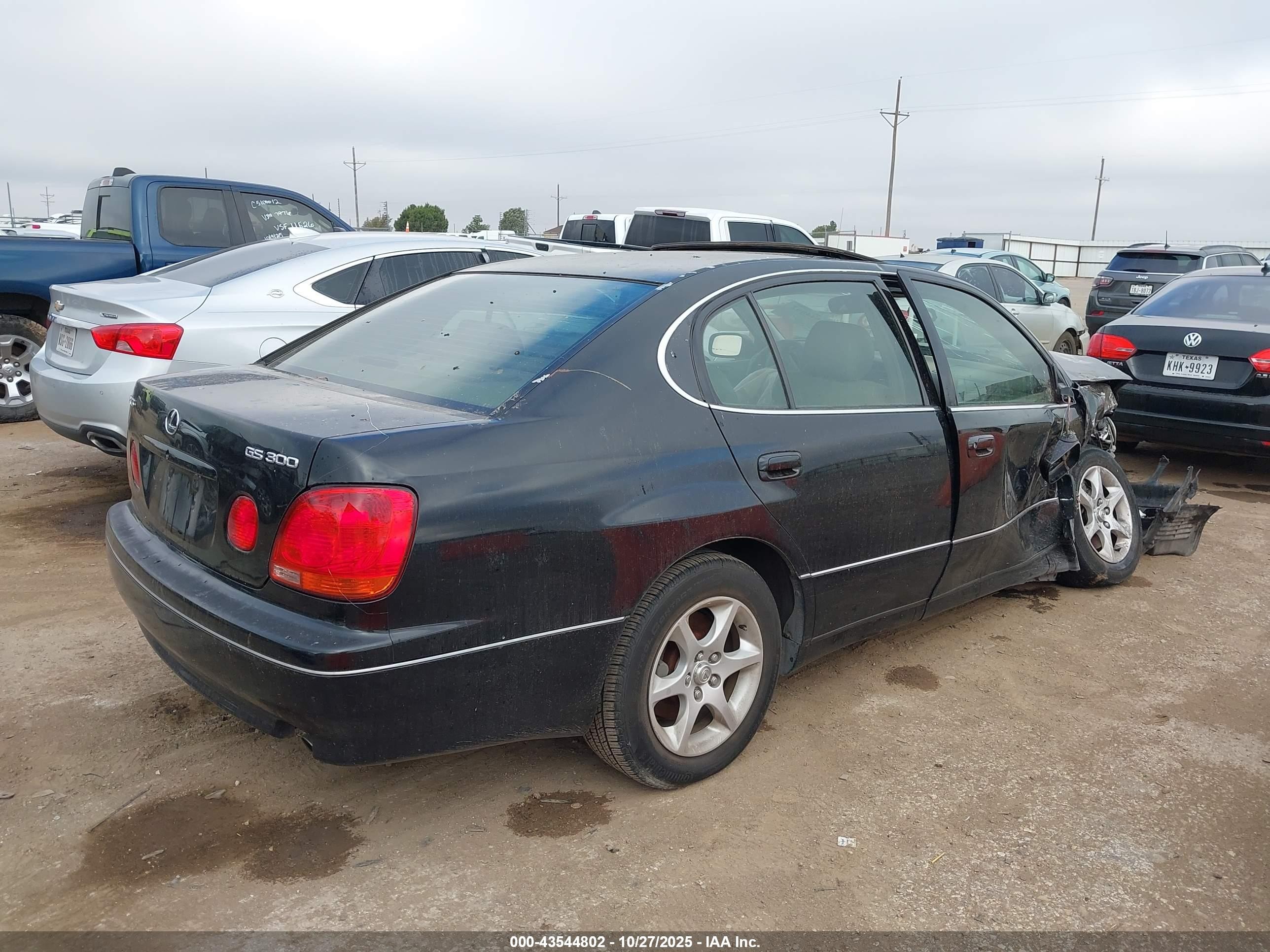 2005 Lexus Gs 300   Black vin: JT8BD69S850205477