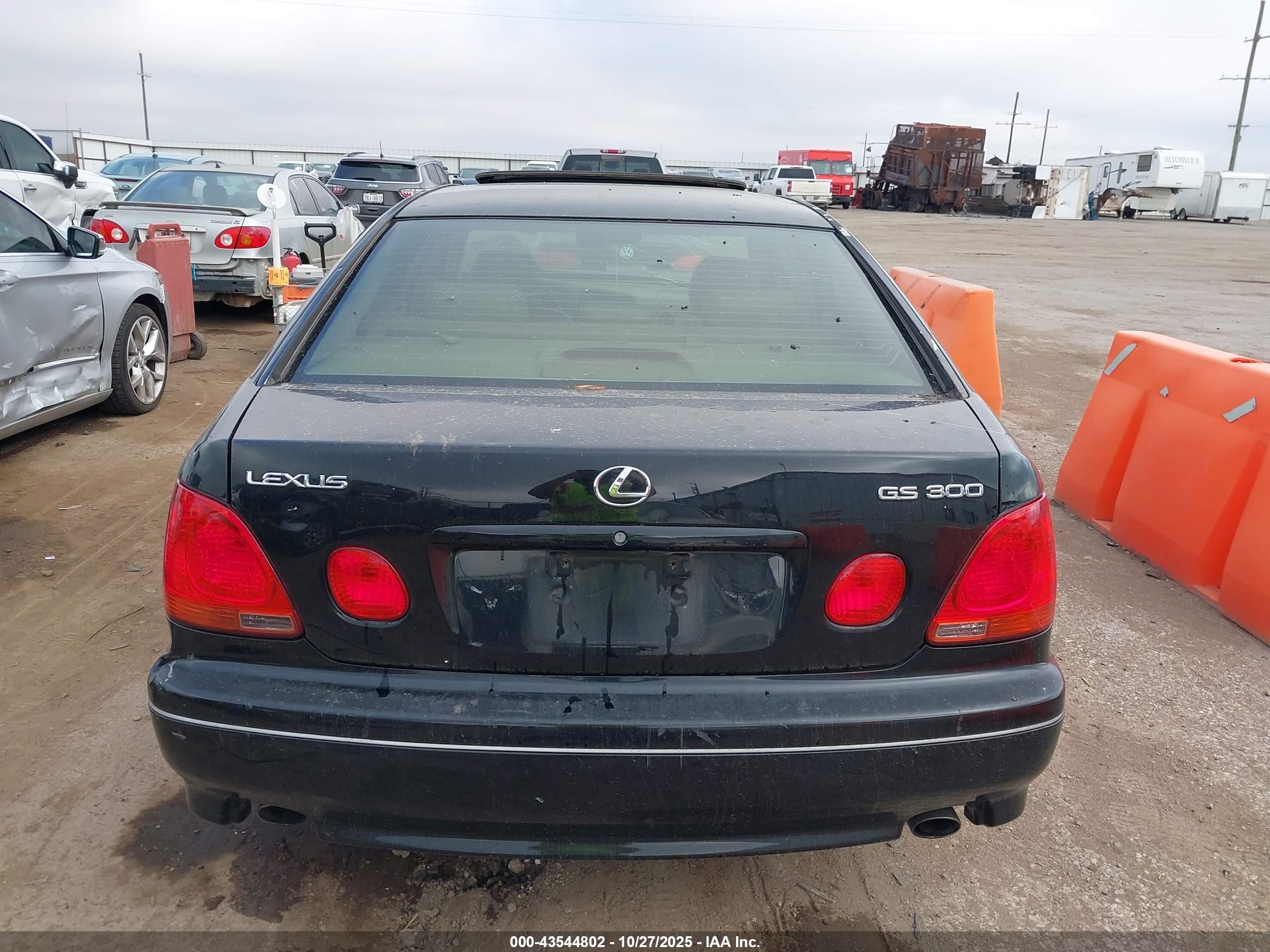2005 Lexus Gs 300   Black vin: JT8BD69S850205477