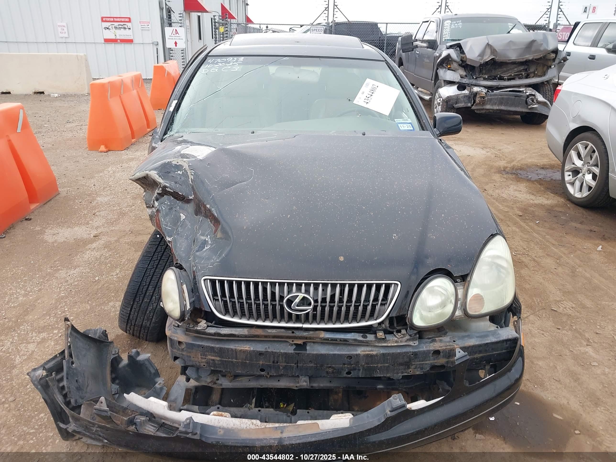 2005 Lexus Gs 300   Black vin: JT8BD69S850205477