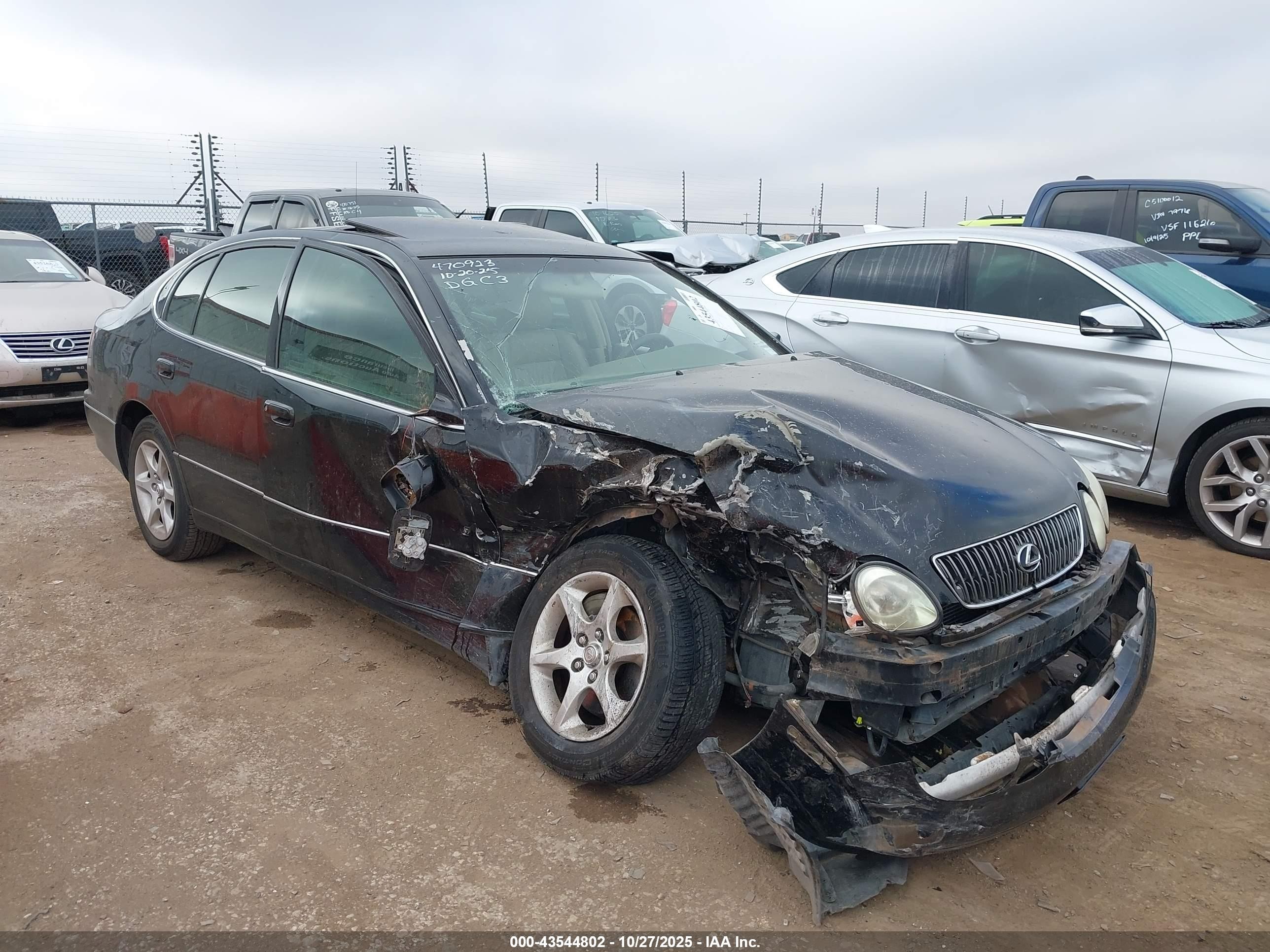2005 Lexus Gs 300   Black vin: JT8BD69S850205477