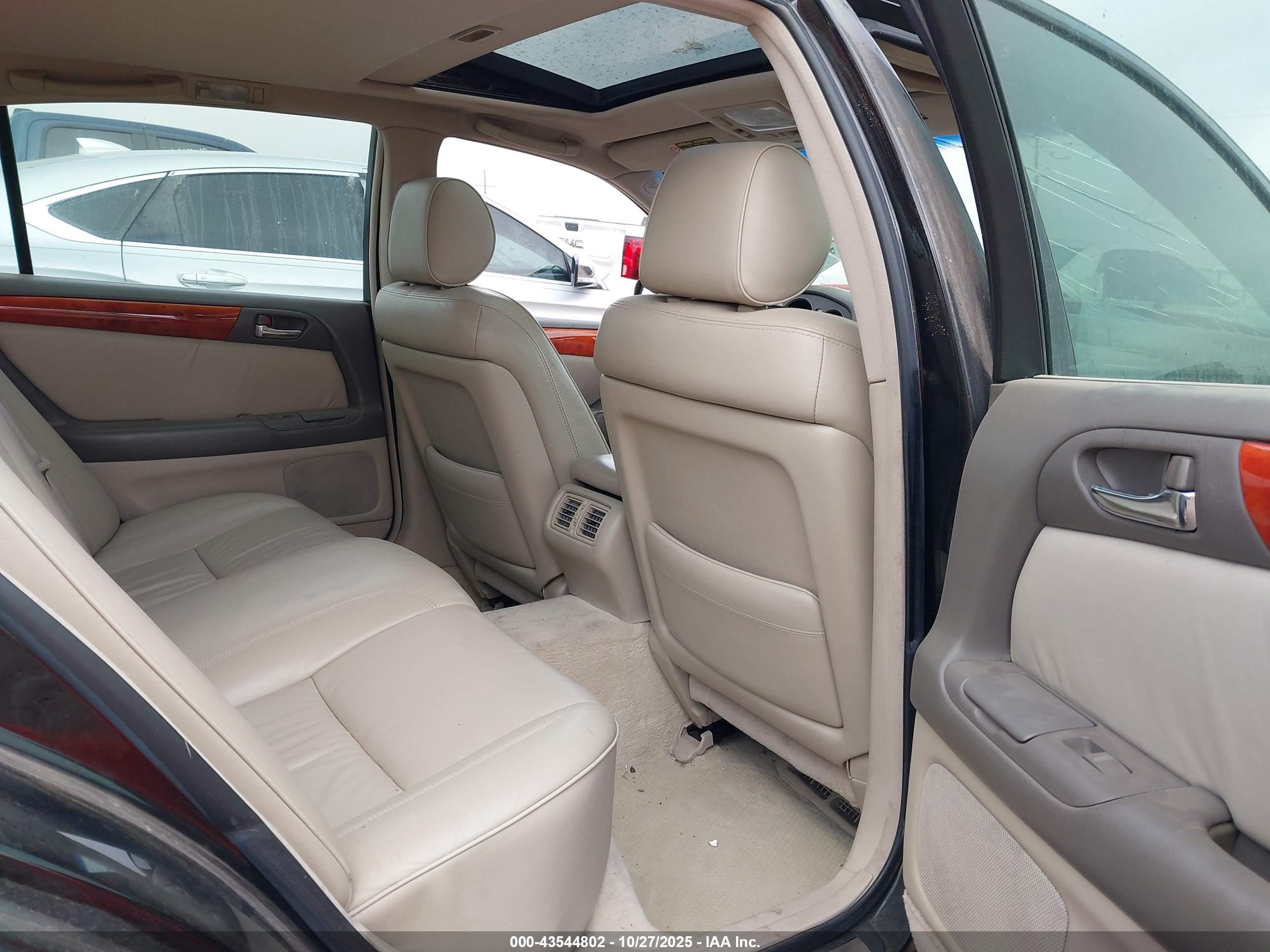 2005 Lexus Gs 300   Black vin: JT8BD69S850205477