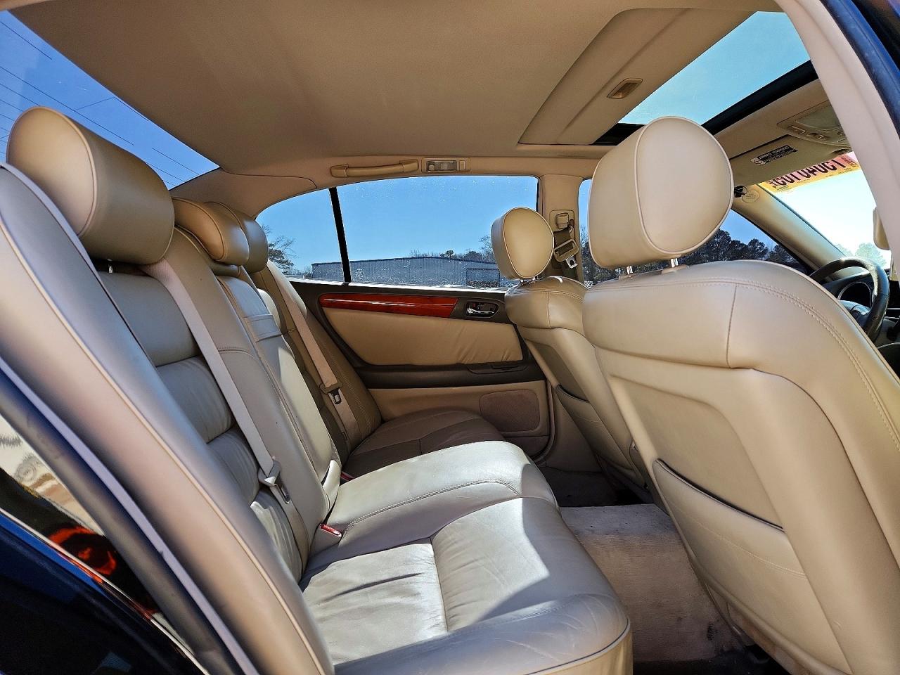 2001 Lexus Gs 300 Black vin: JT8BD69S910123381
