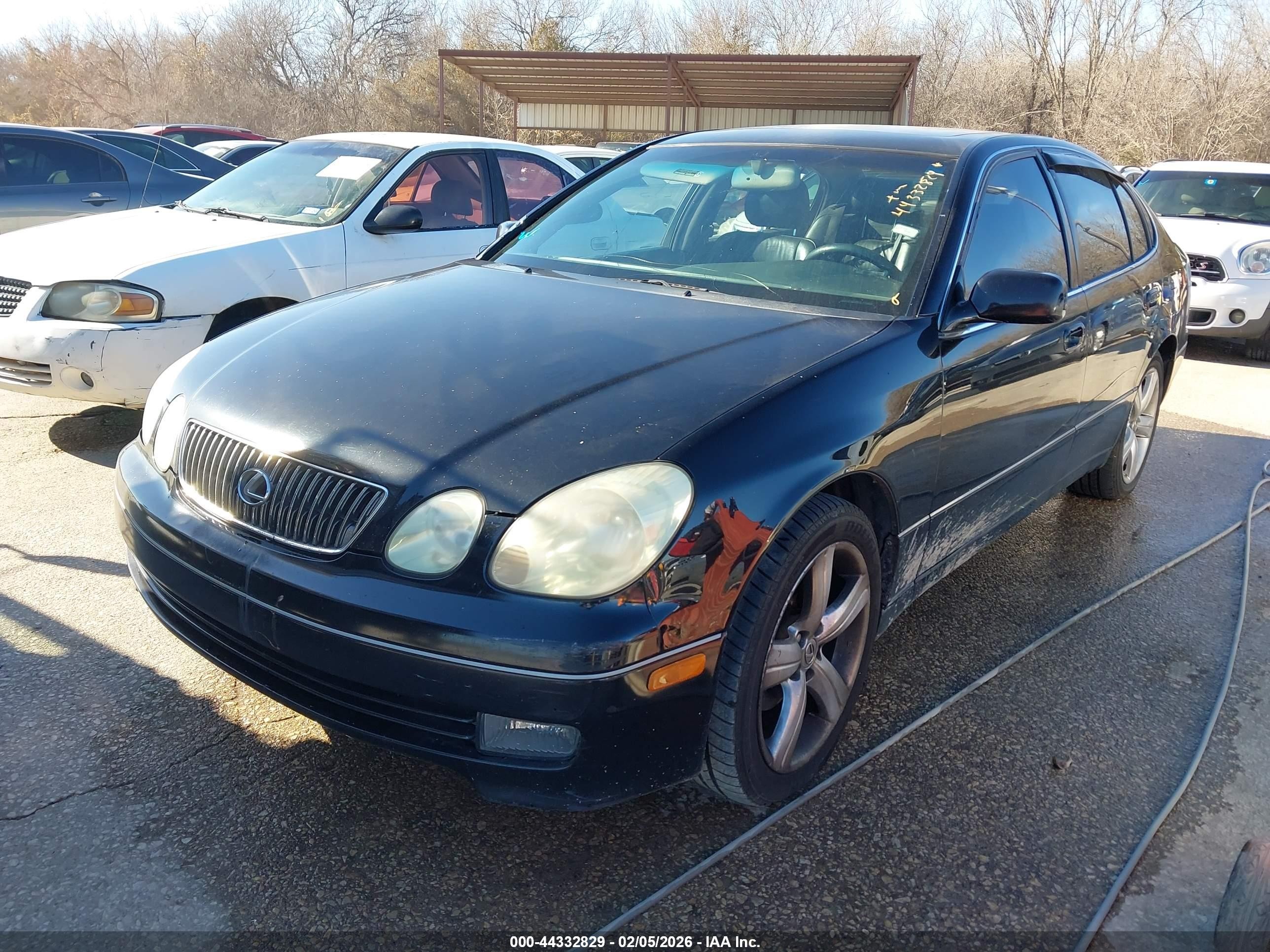 2002 Lexus Gs 300   Black vin: JT8BD69S920166426