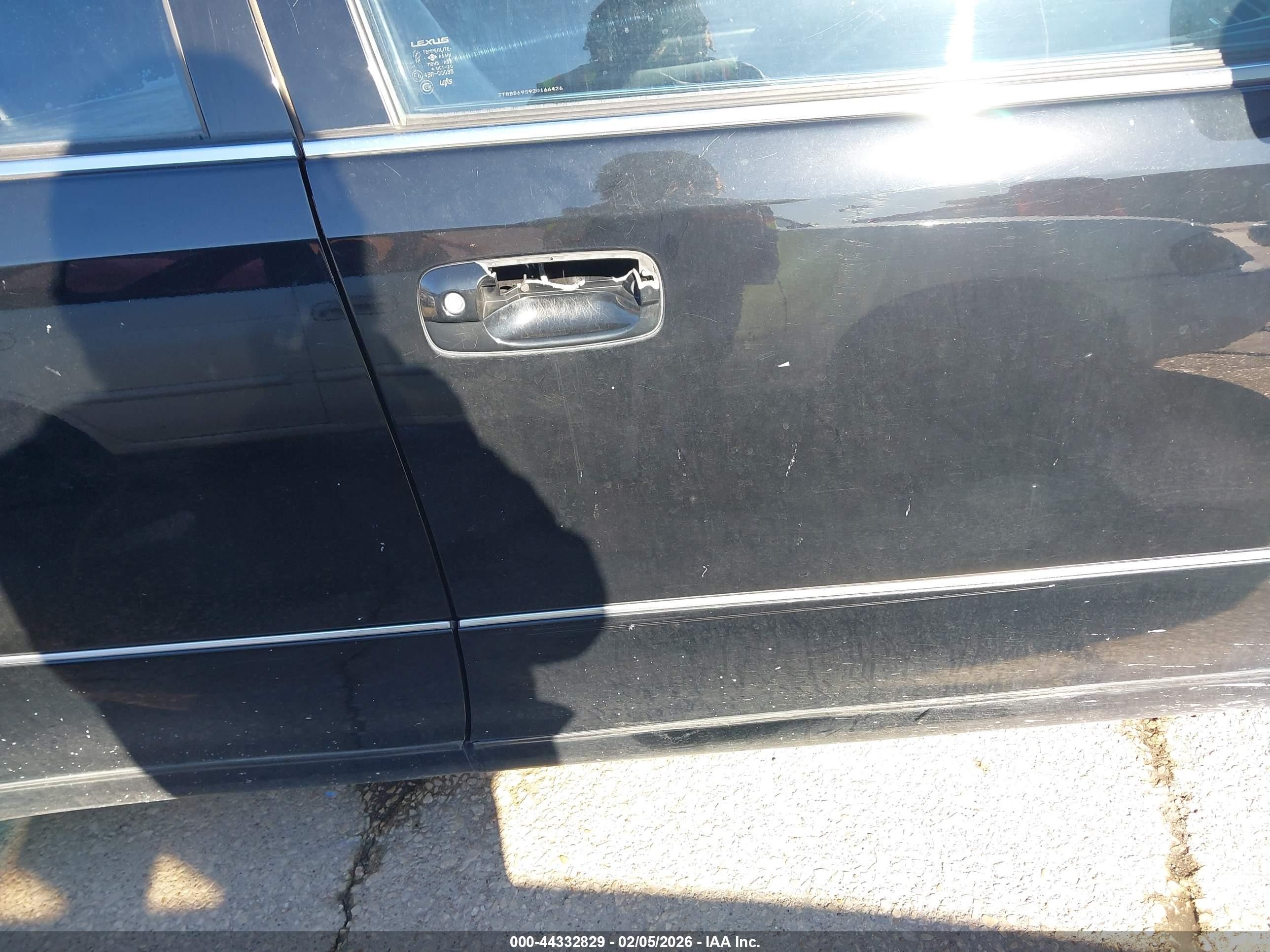 2002 Lexus Gs 300   Black vin: JT8BD69S920166426