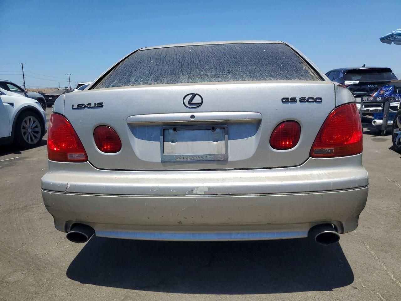 2002 Lexus Gs 300 Silver vin: JT8BD69S920171982