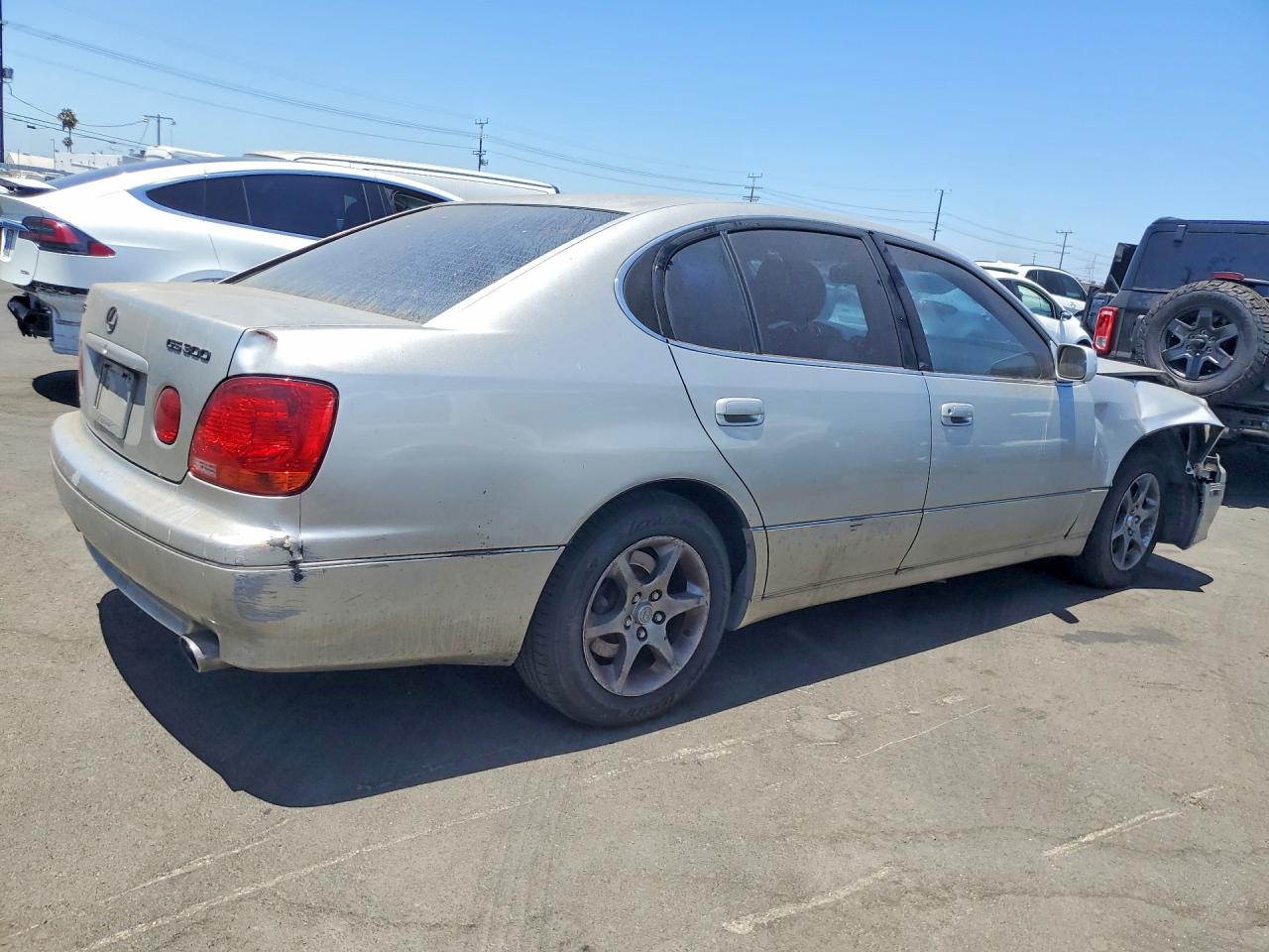 2002 Lexus Gs 300 Silver vin: JT8BD69S920171982