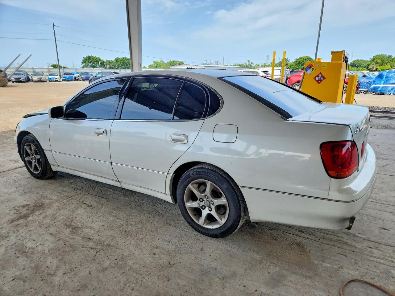 2001 Lexus Gs 300 White vin: JT8BD69SX10126466