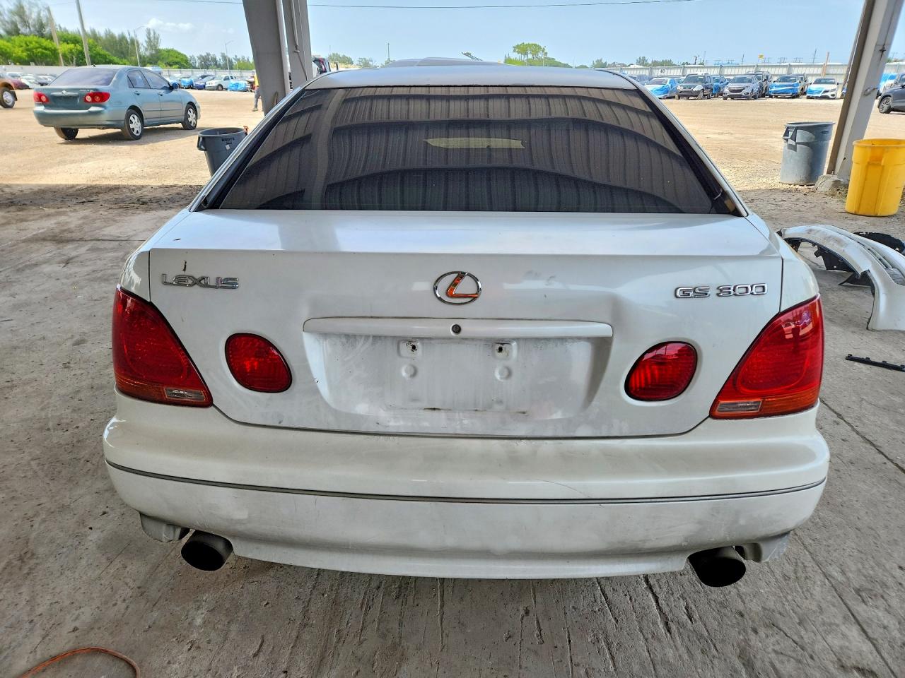 2001 Lexus Gs 300 White vin: JT8BD69SX10126466