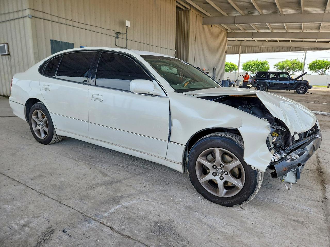 2001 Lexus Gs 300 White vin: JT8BD69SX10126466
