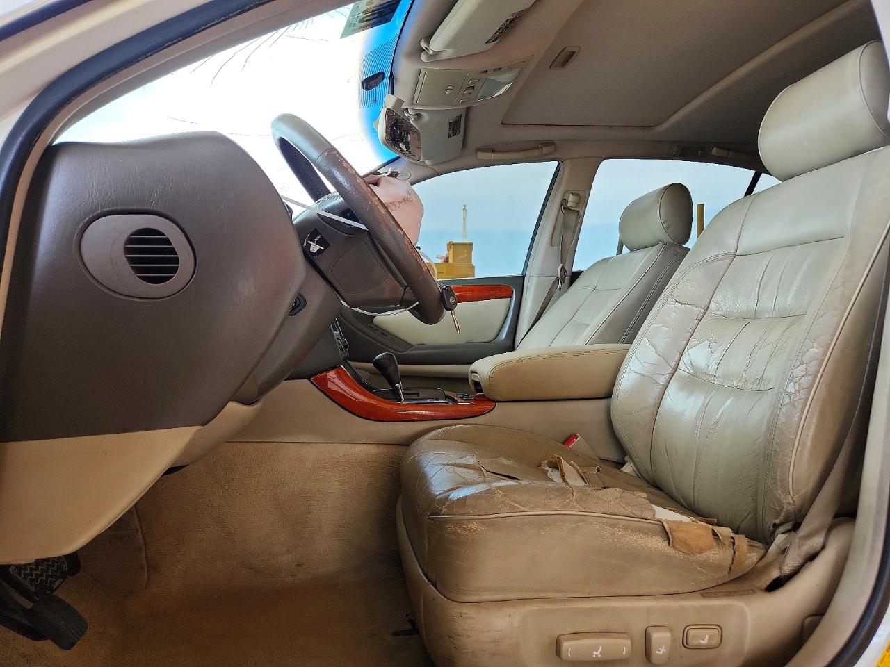 2001 Lexus Gs 300 White vin: JT8BD69SX10126466