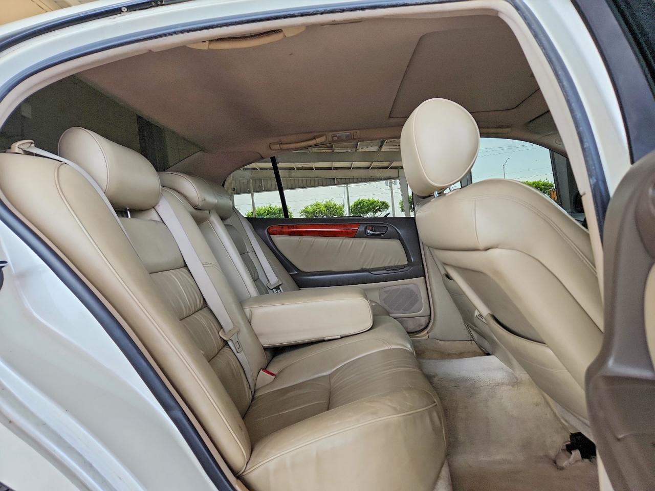 2001 Lexus Gs 300 White vin: JT8BD69SX10126466