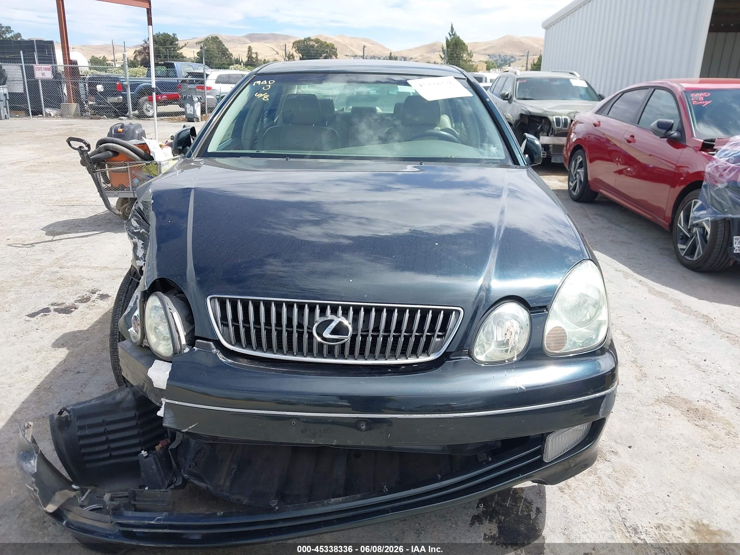 2001 Lexus Gs 300   Green vin: JT8BD69SX10143221