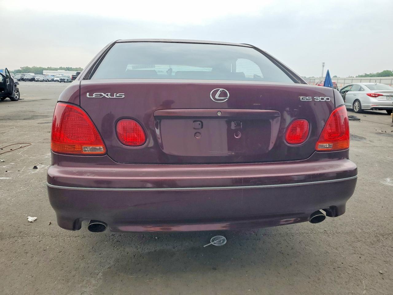 2002 Lexus Gs 300 Burgundy vin: JT8BD69SX20156133