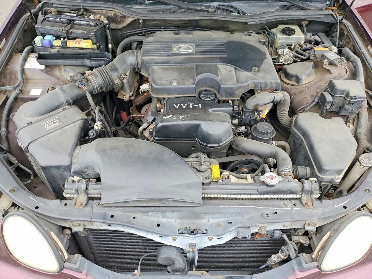 2002 Lexus Gs 300 Burgundy vin: JT8BD69SX20156133