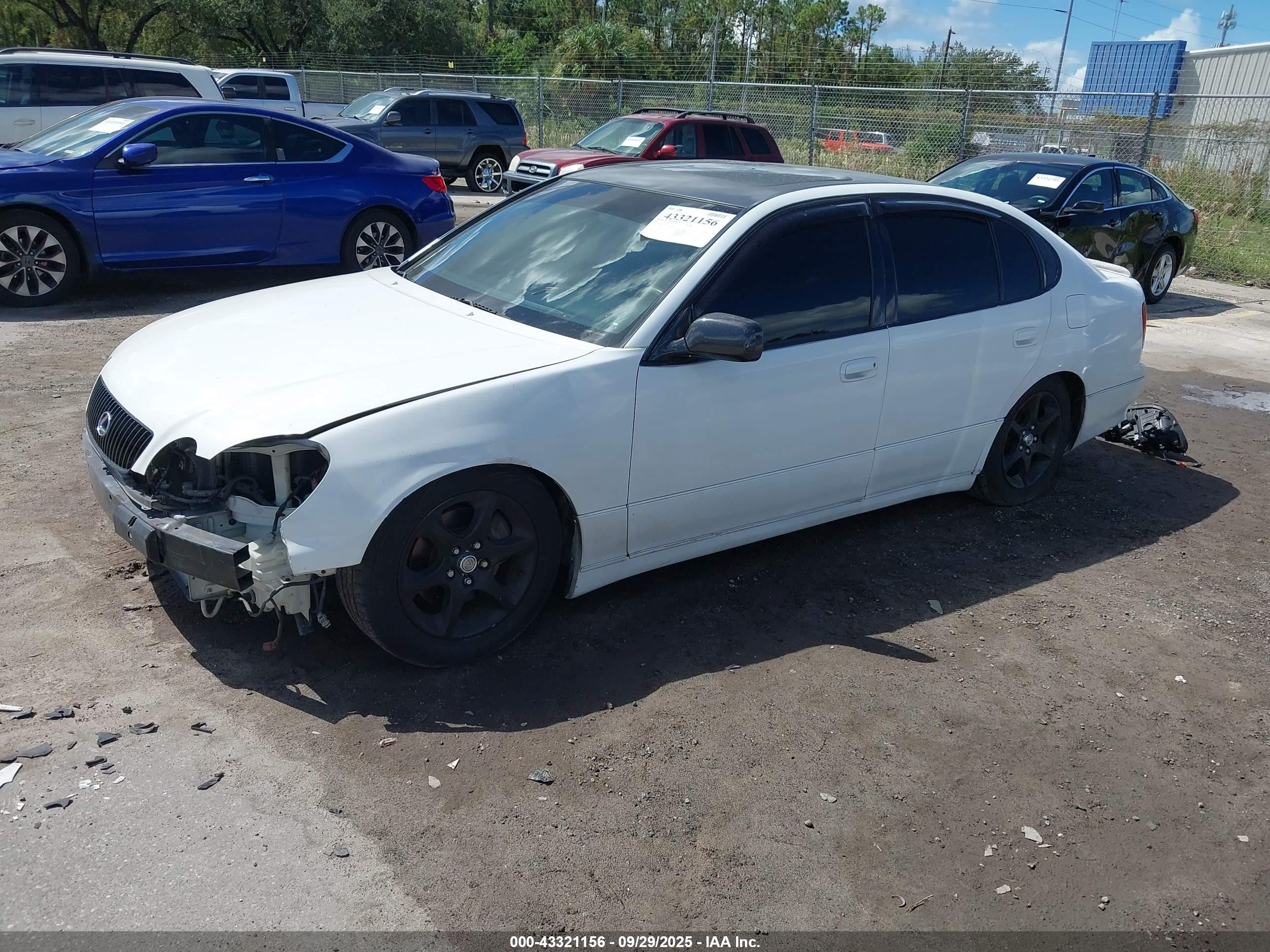2003 Lexus Gs 300   Белый vin: JT8BD69SX30174312
