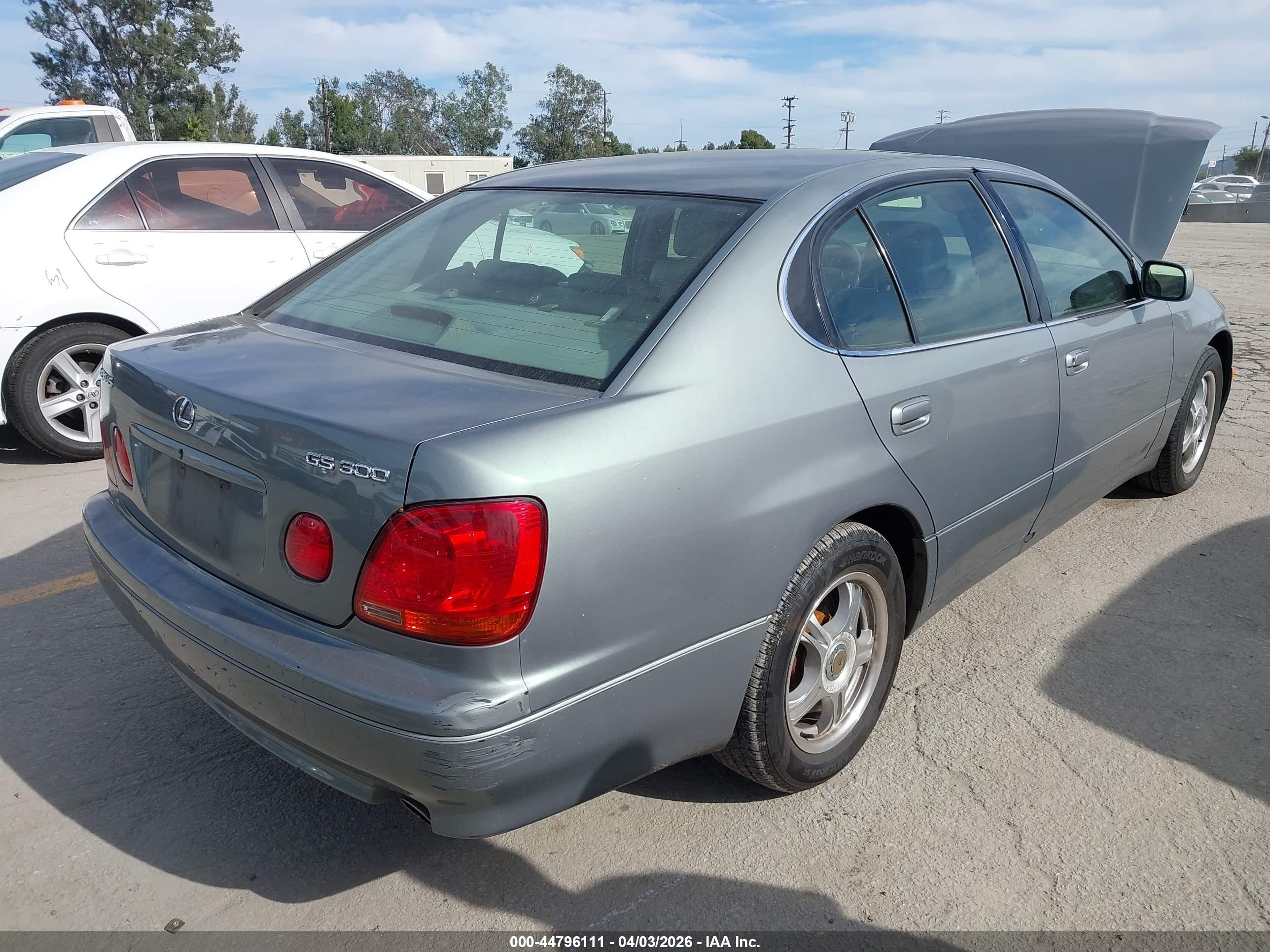 2003 Lexus Gs 300   Зеленый vin: JT8BD69SX30178263
