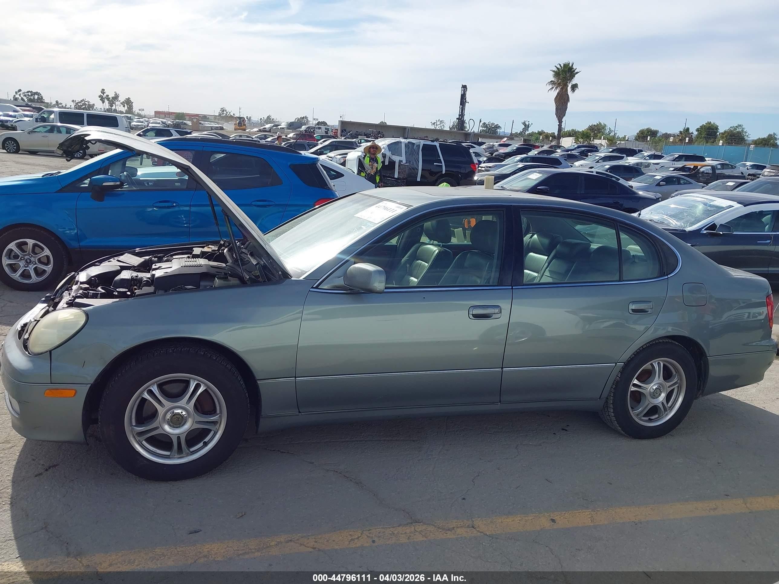 2003 Lexus Gs 300   Зеленый vin: JT8BD69SX30178263