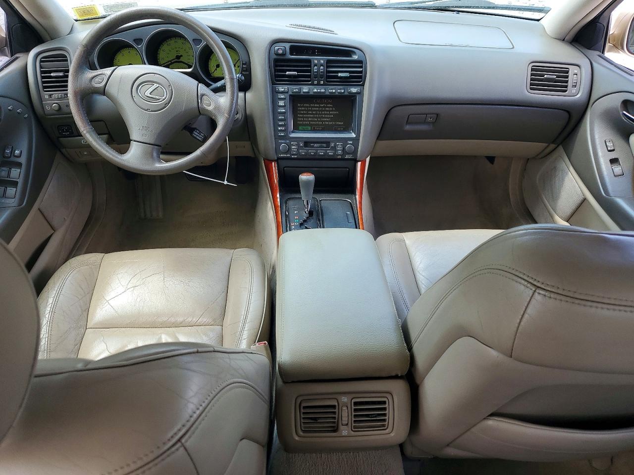 2003 Lexus Gs 300 Gold vin: JT8BD69SX30181292