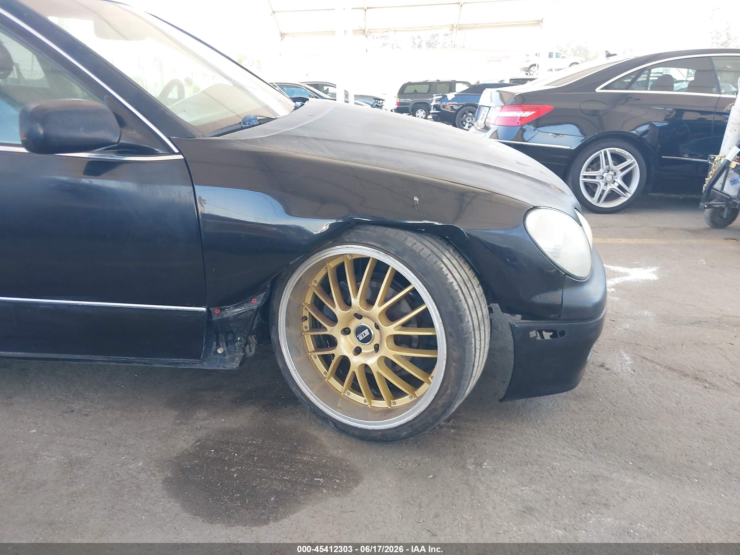 2003 Lexus Gs 300 Black vin: JT8BD69SX30188307