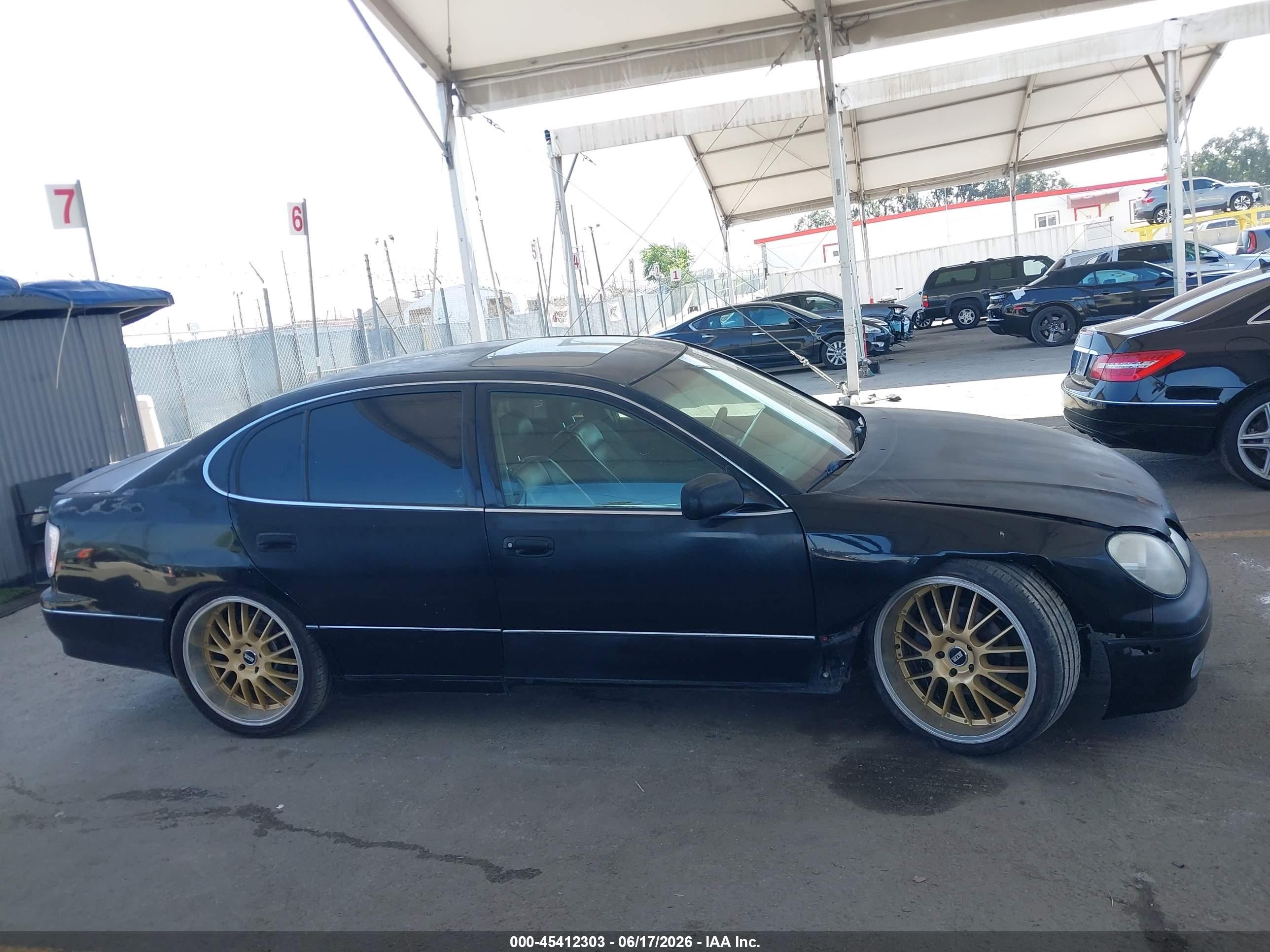 2003 Lexus Gs 300 Black vin: JT8BD69SX30188307