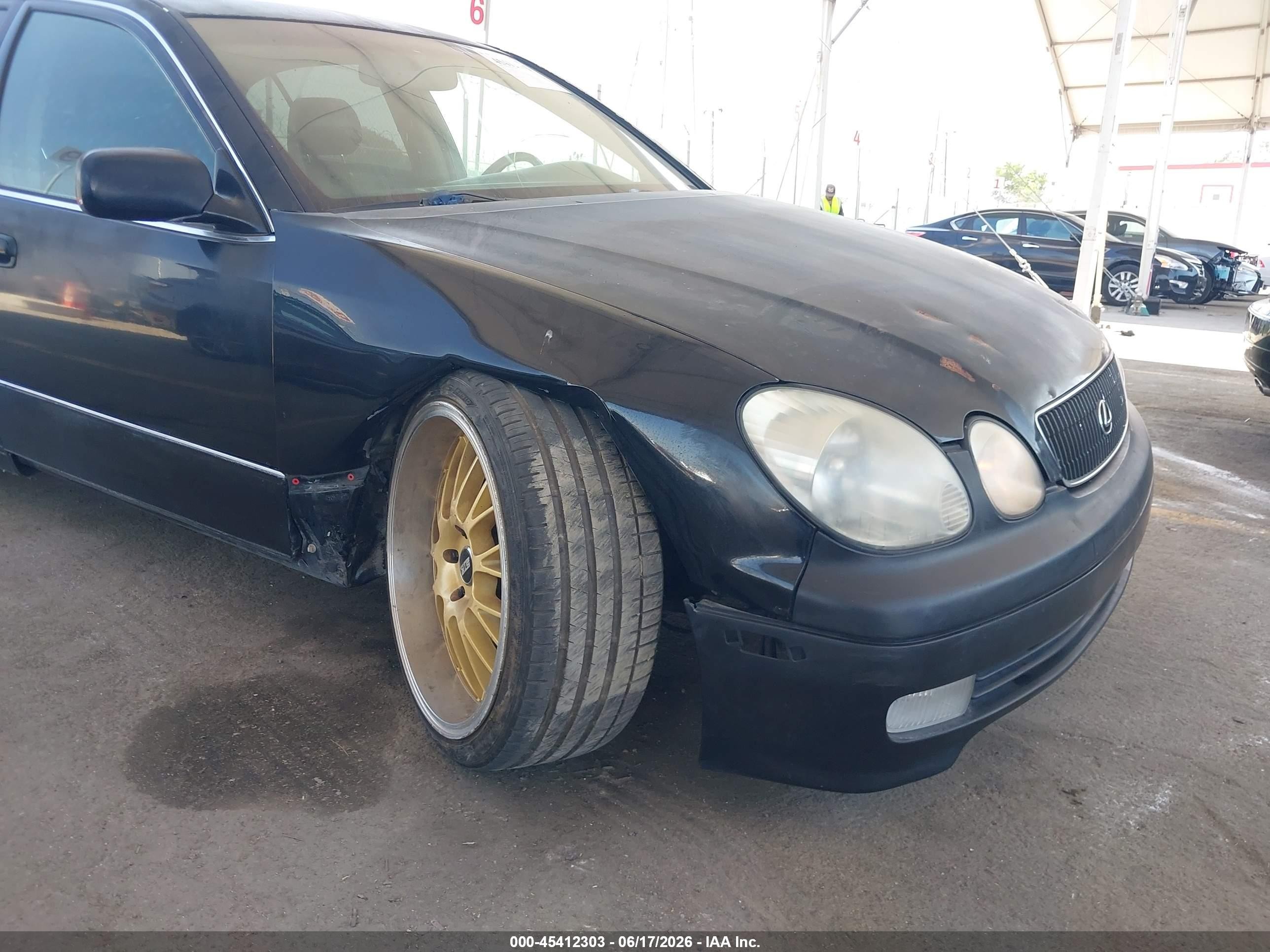 2003 Lexus Gs 300 Black vin: JT8BD69SX30188307