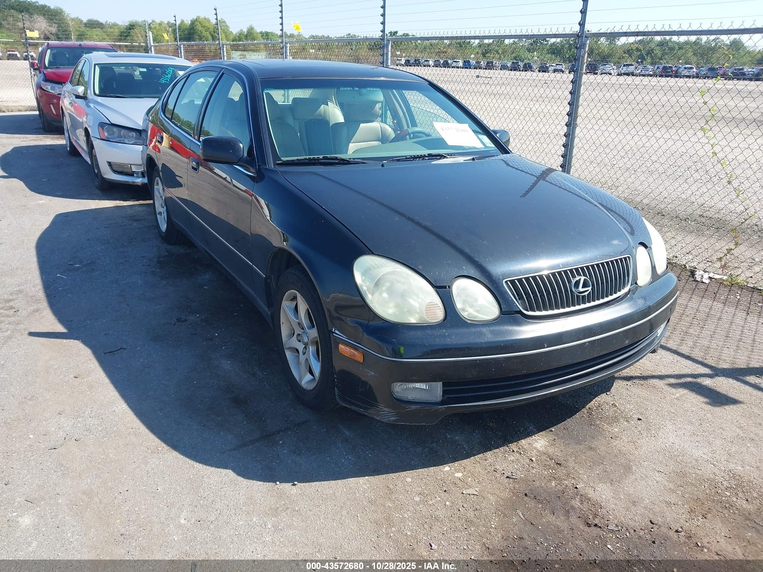 2005 Lexus Gs 300   Черный vin: JT8BD69SX50205867