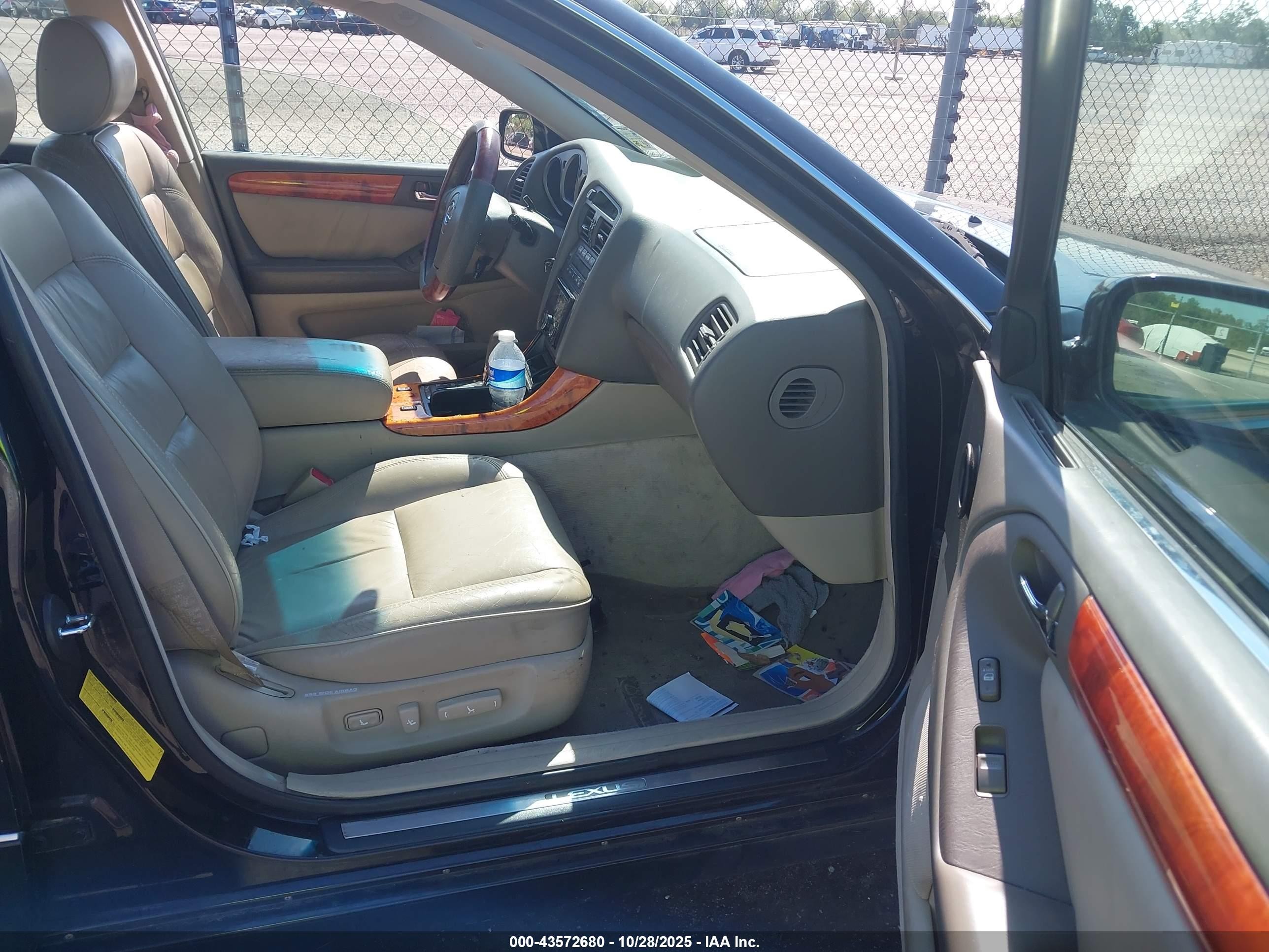 2005 Lexus Gs 300   Black vin: JT8BD69SX50205867
