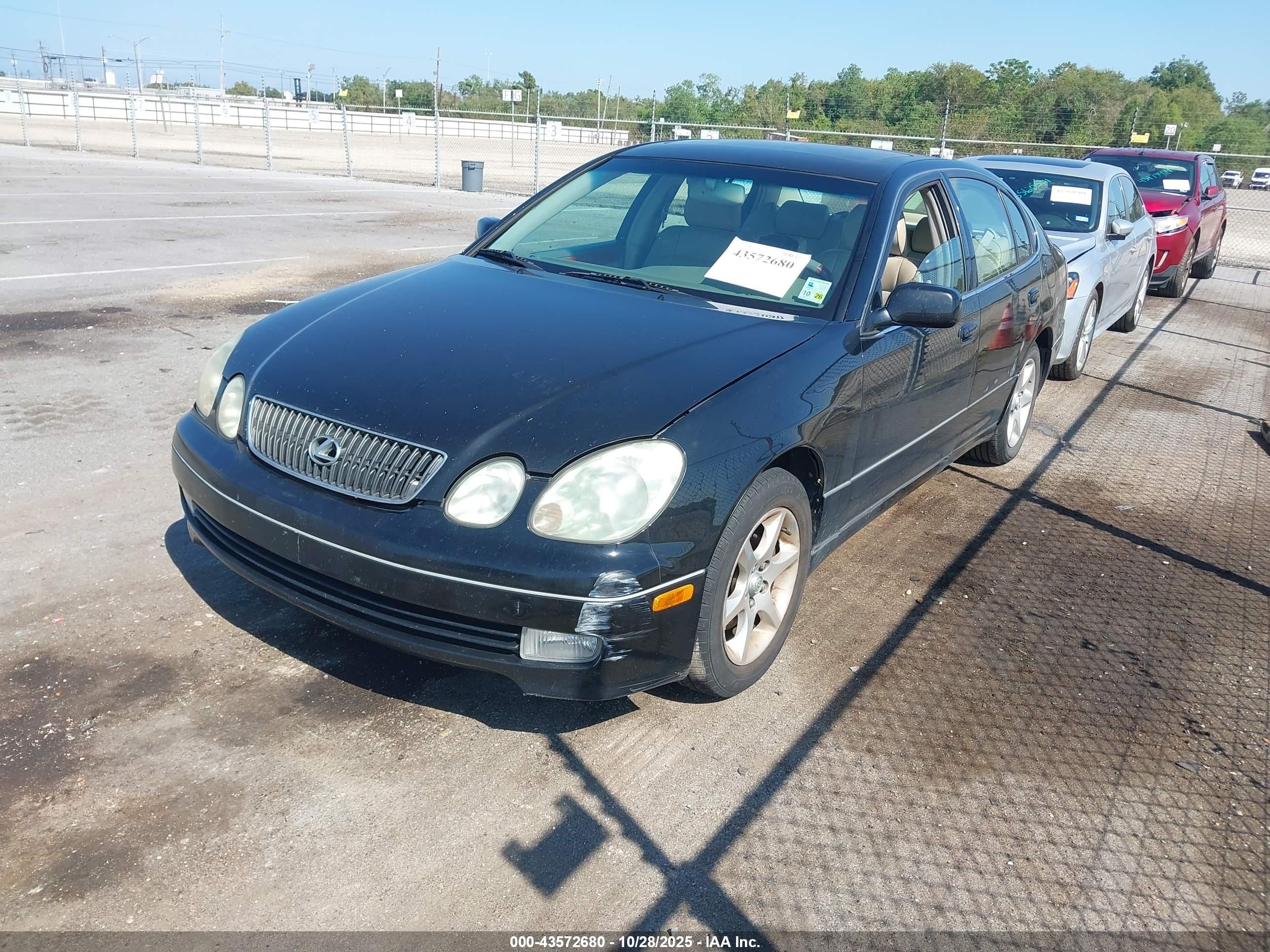 2005 Lexus Gs 300   Black vin: JT8BD69SX50205867