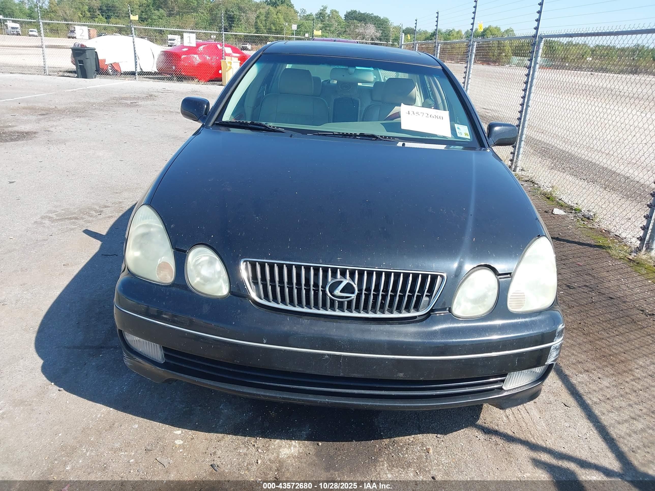 2005 Lexus Gs 300   Black vin: JT8BD69SX50205867