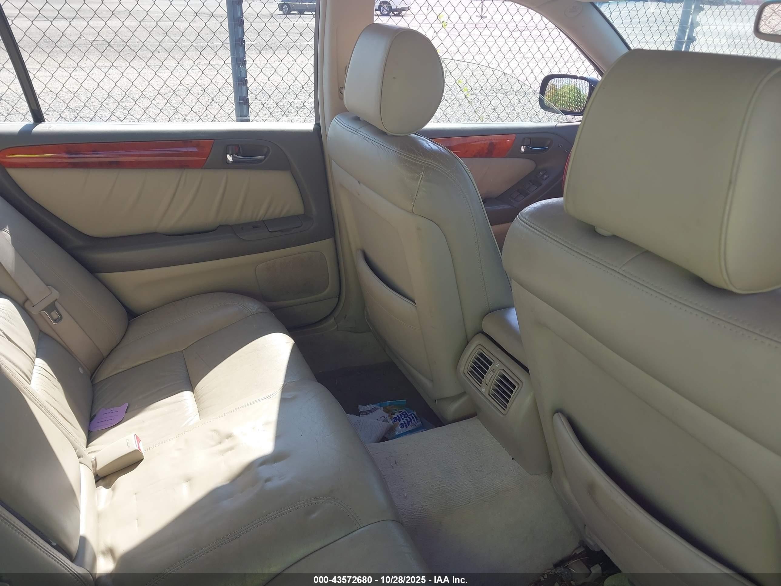 2005 Lexus Gs 300   Black vin: JT8BD69SX50205867