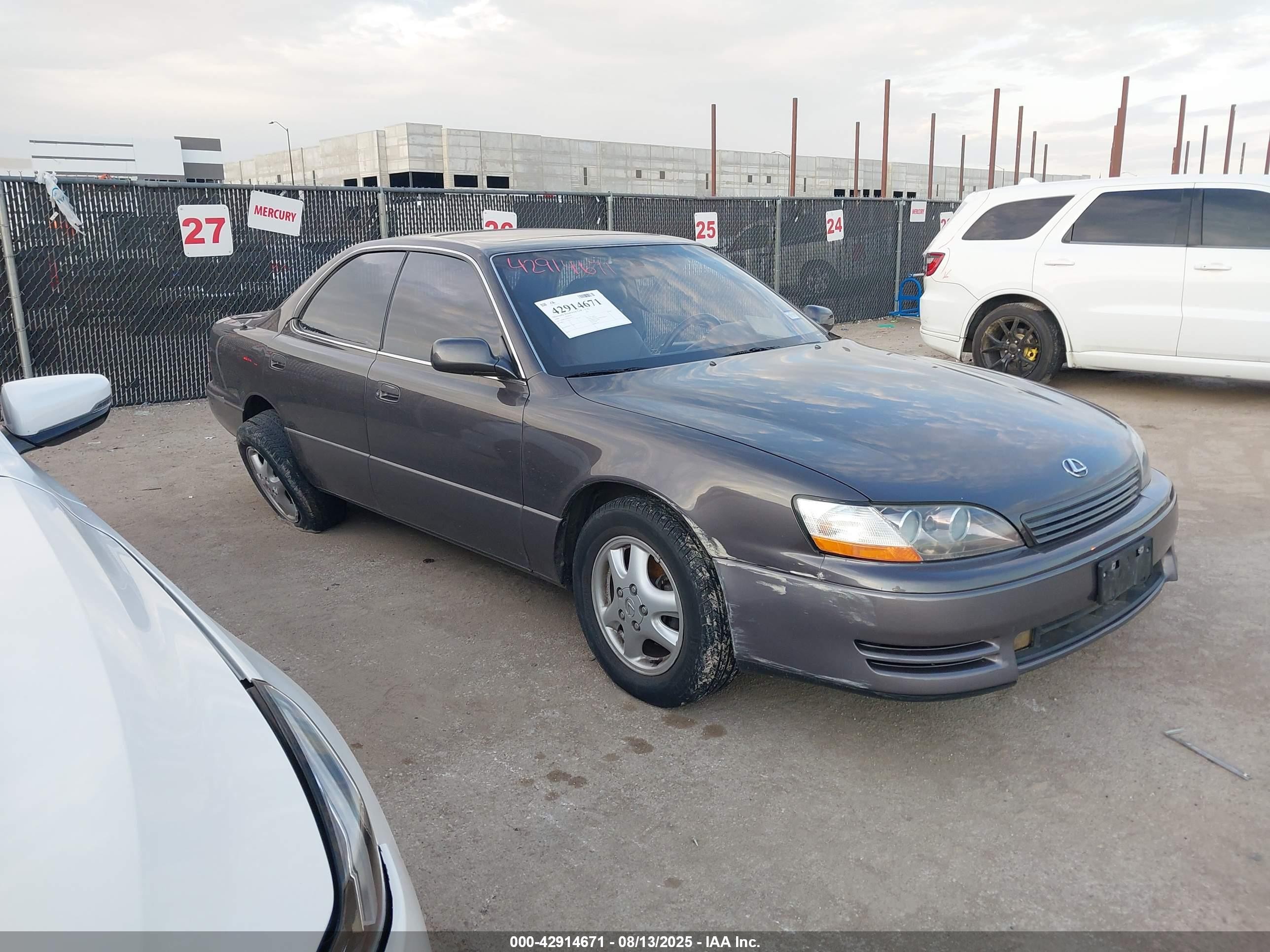 1996 Lexus Es 300 Gray vin: JT8BF12G0T0132735