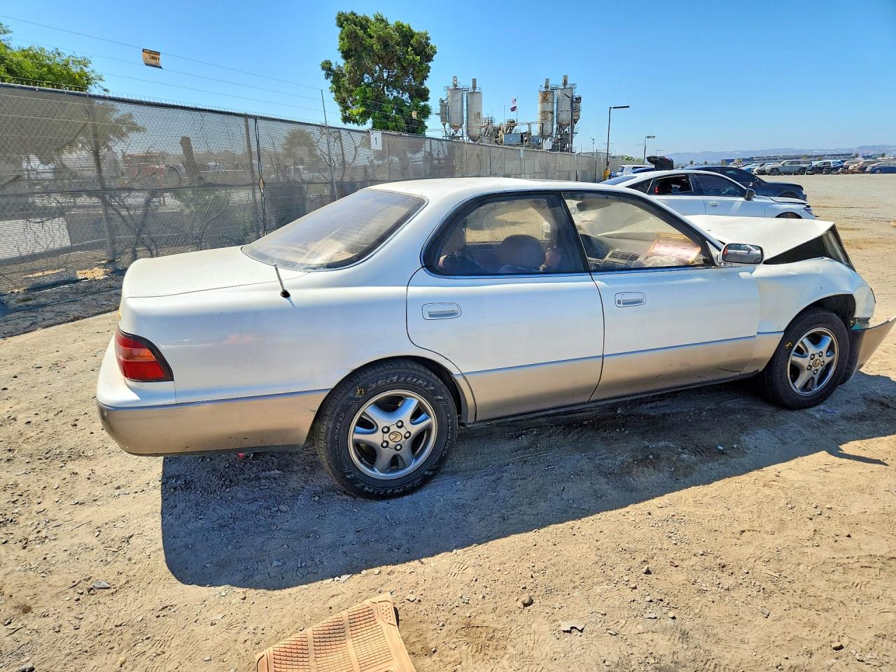 1996 Lexus Es 300 White vin: JT8BF12G0T0170532