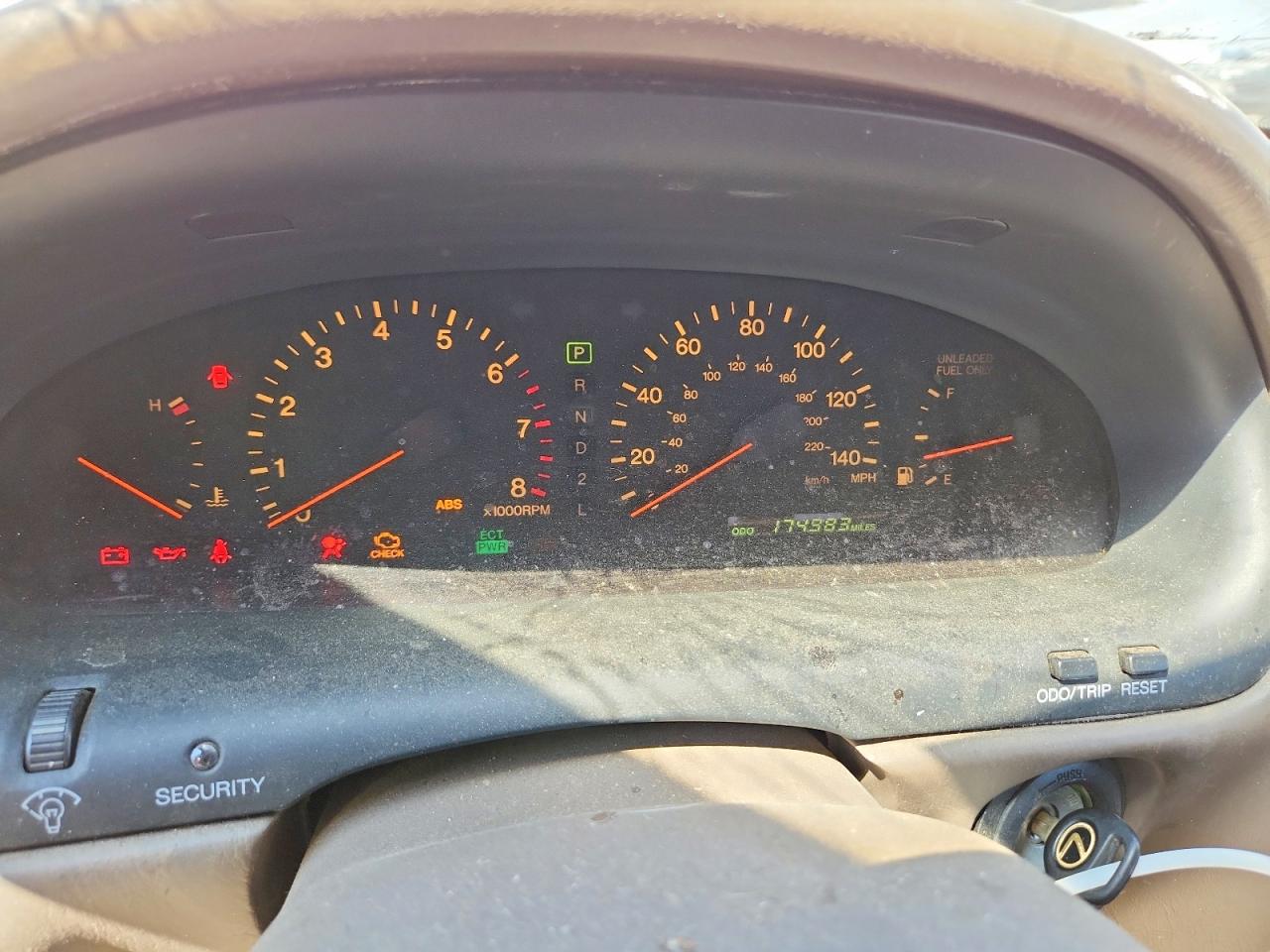 1996 Lexus Es 300 White vin: JT8BF12G0T0170532