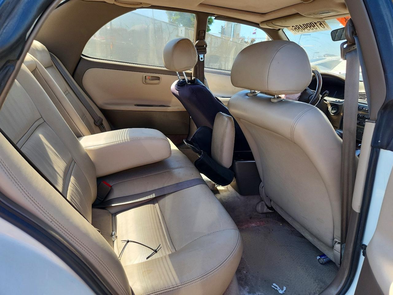 1996 Lexus Es 300 White vin: JT8BF12G0T0170532