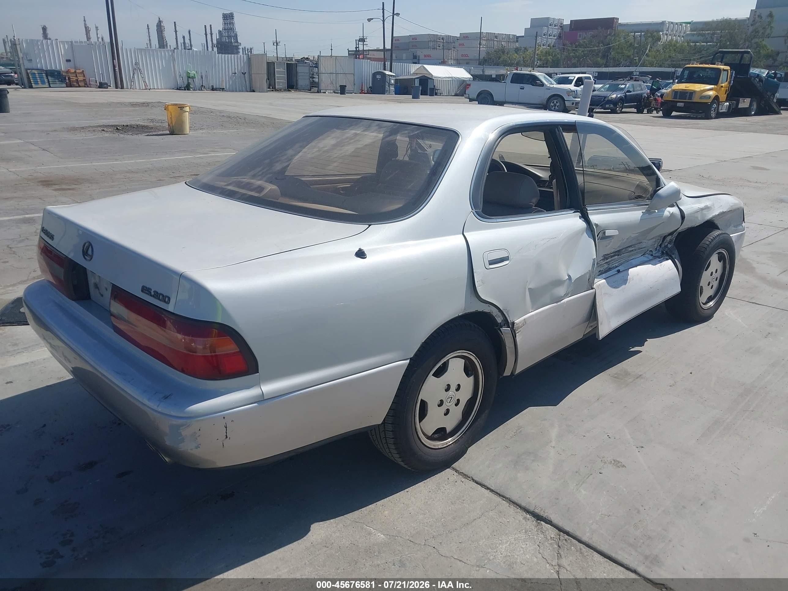 1996 Lexus Es 300 Cream vin: JT8BF12G0T0170708