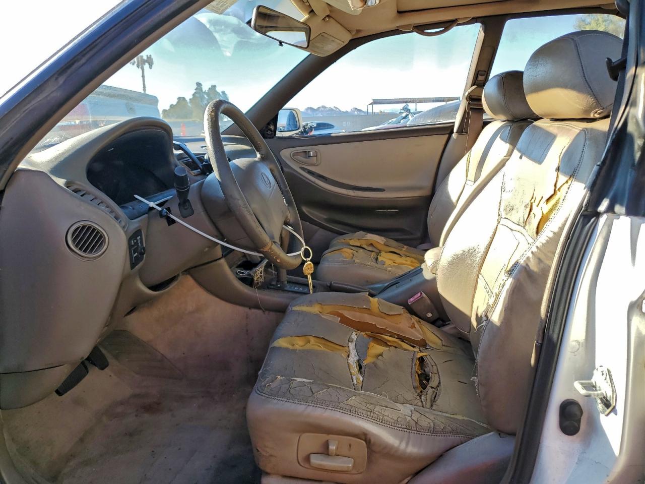 1996 Lexus Es 300 White vin: JT8BF12G4T0154544