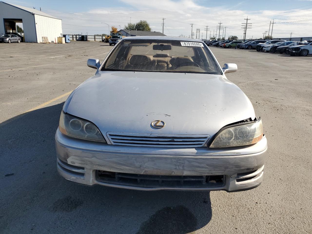 1996 Lexus Es 300 Gray vin: JT8BF12G5T0141690