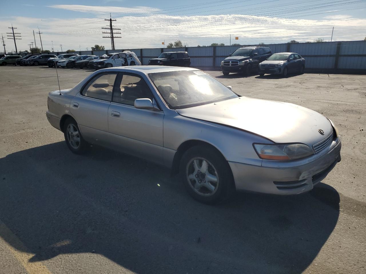 1996 Lexus Es 300 Gray vin: JT8BF12G5T0141690