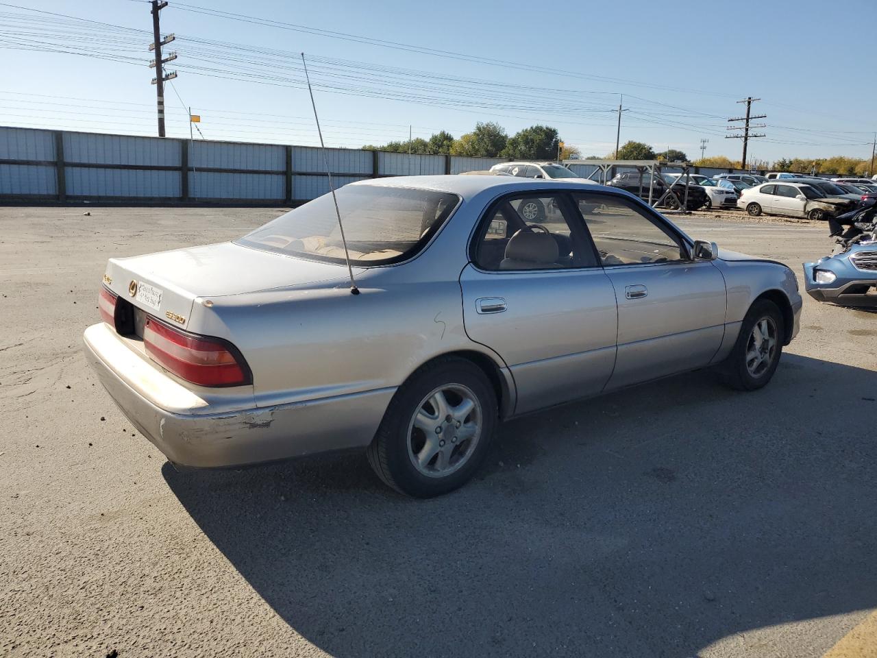1996 Lexus Es 300 Gray vin: JT8BF12G5T0141690