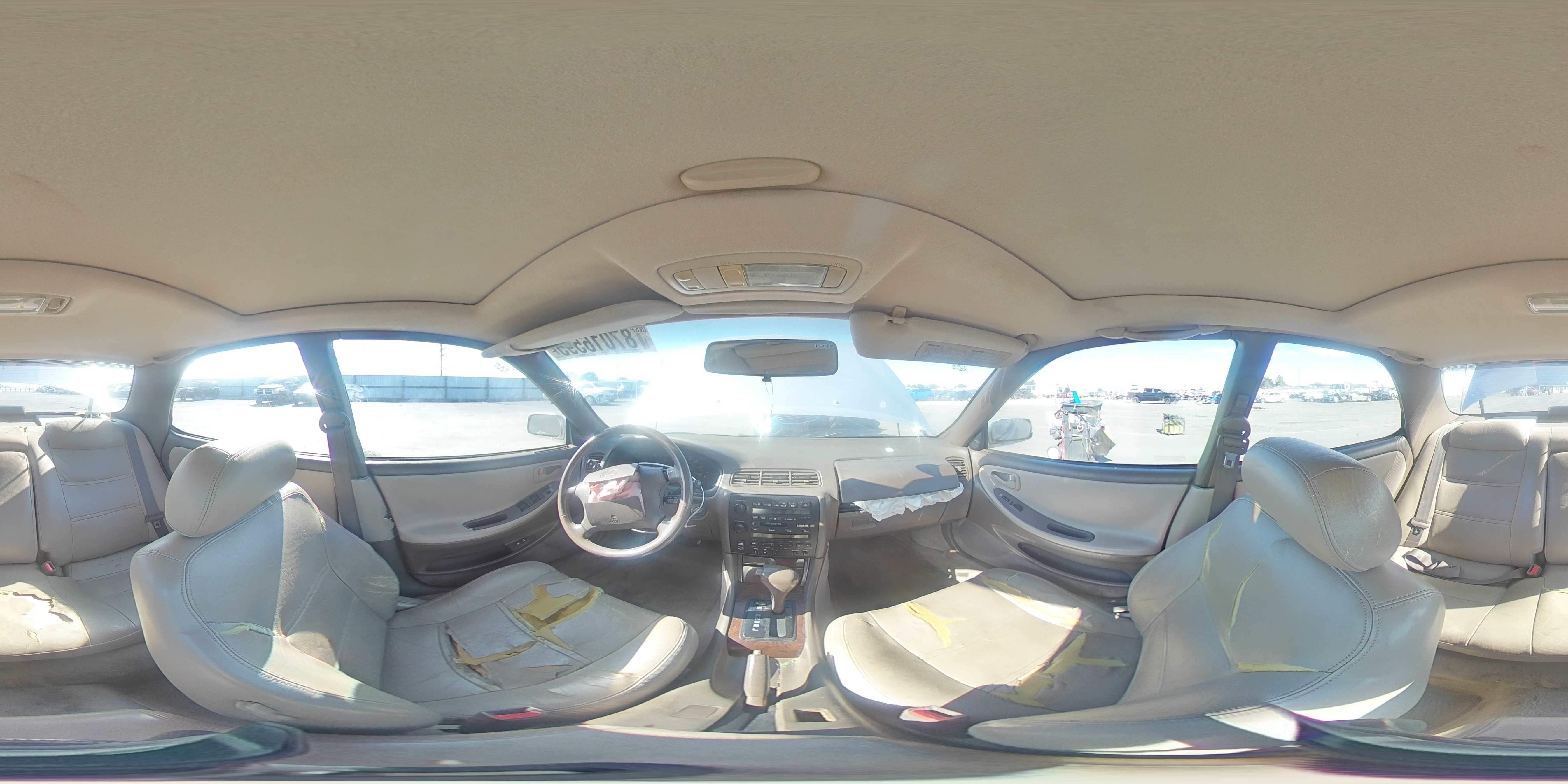 1996 Lexus Es 300 Gray vin: JT8BF12G5T0141690