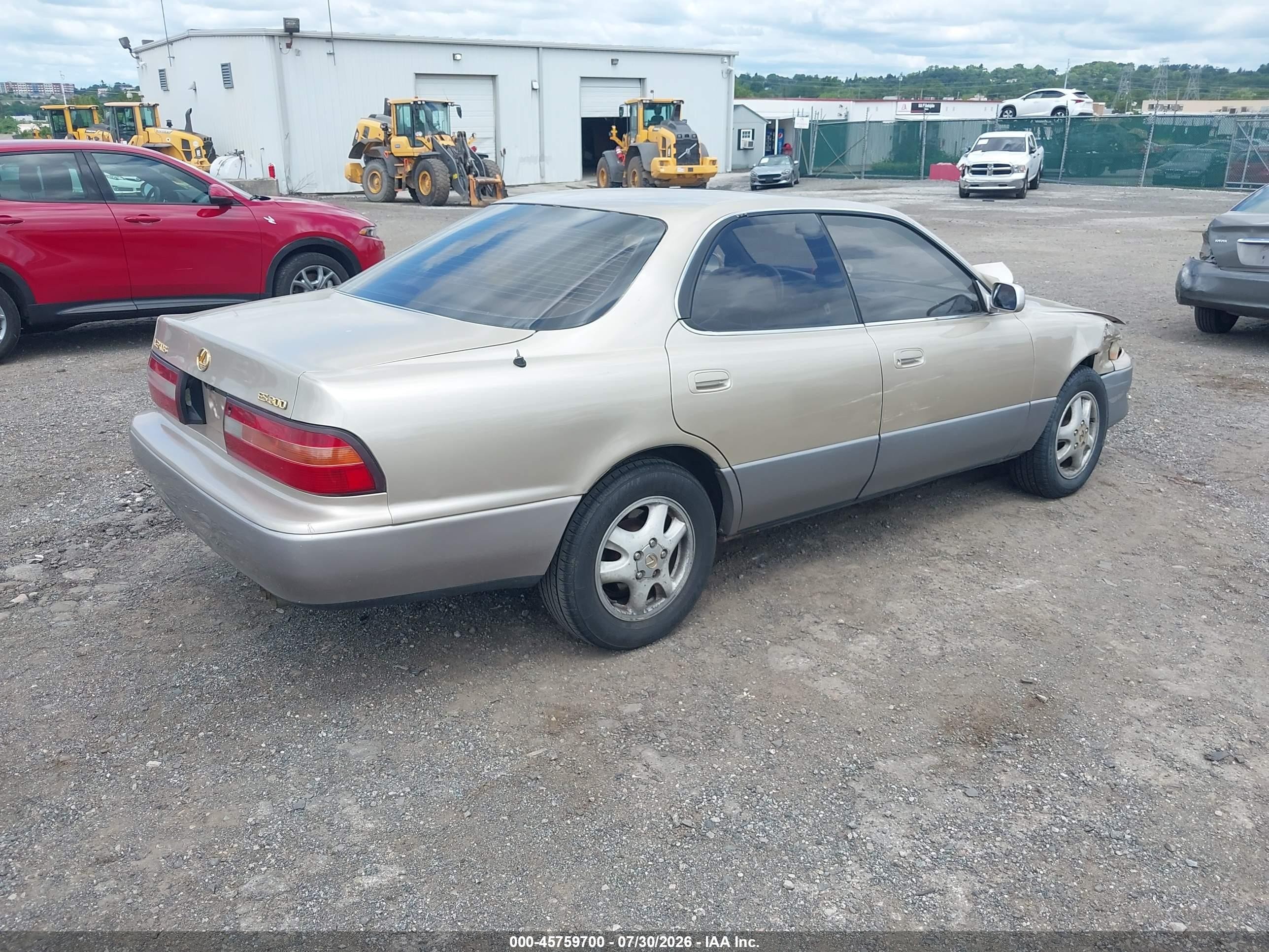 1996 Lexus Es 300 Tan vin: JT8BF12G6T0142573
