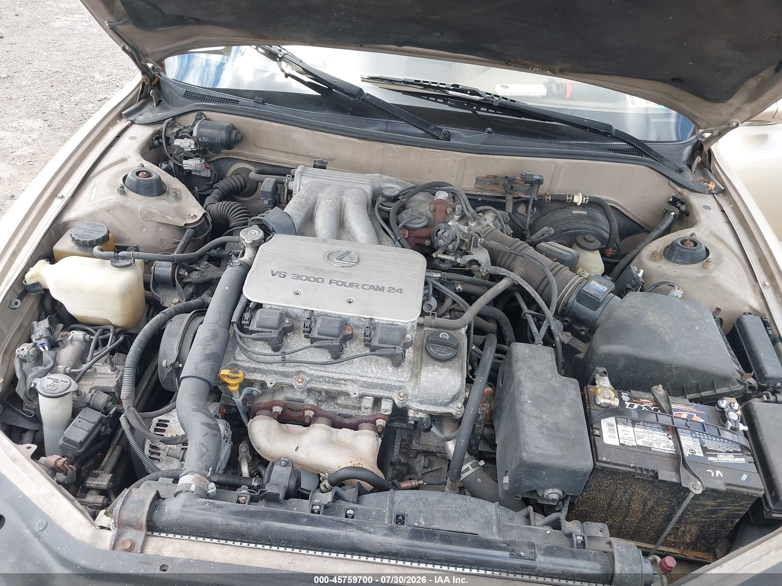 1996 Lexus Es 300 Tan vin: JT8BF12G6T0142573
