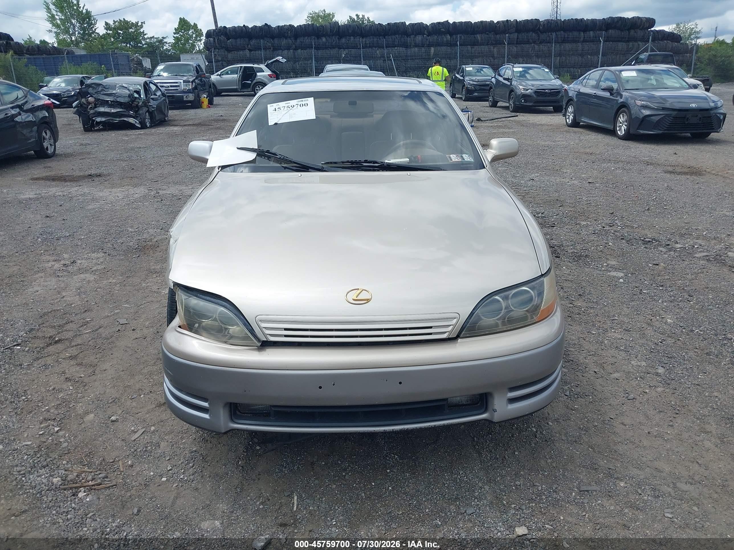 1996 Lexus Es 300 Tan vin: JT8BF12G6T0142573
