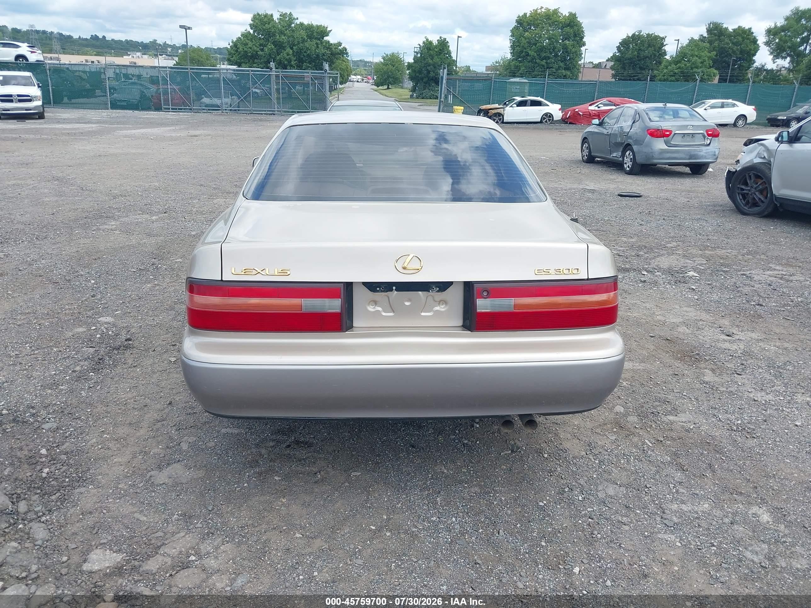 1996 Lexus Es 300 Tan vin: JT8BF12G6T0142573
