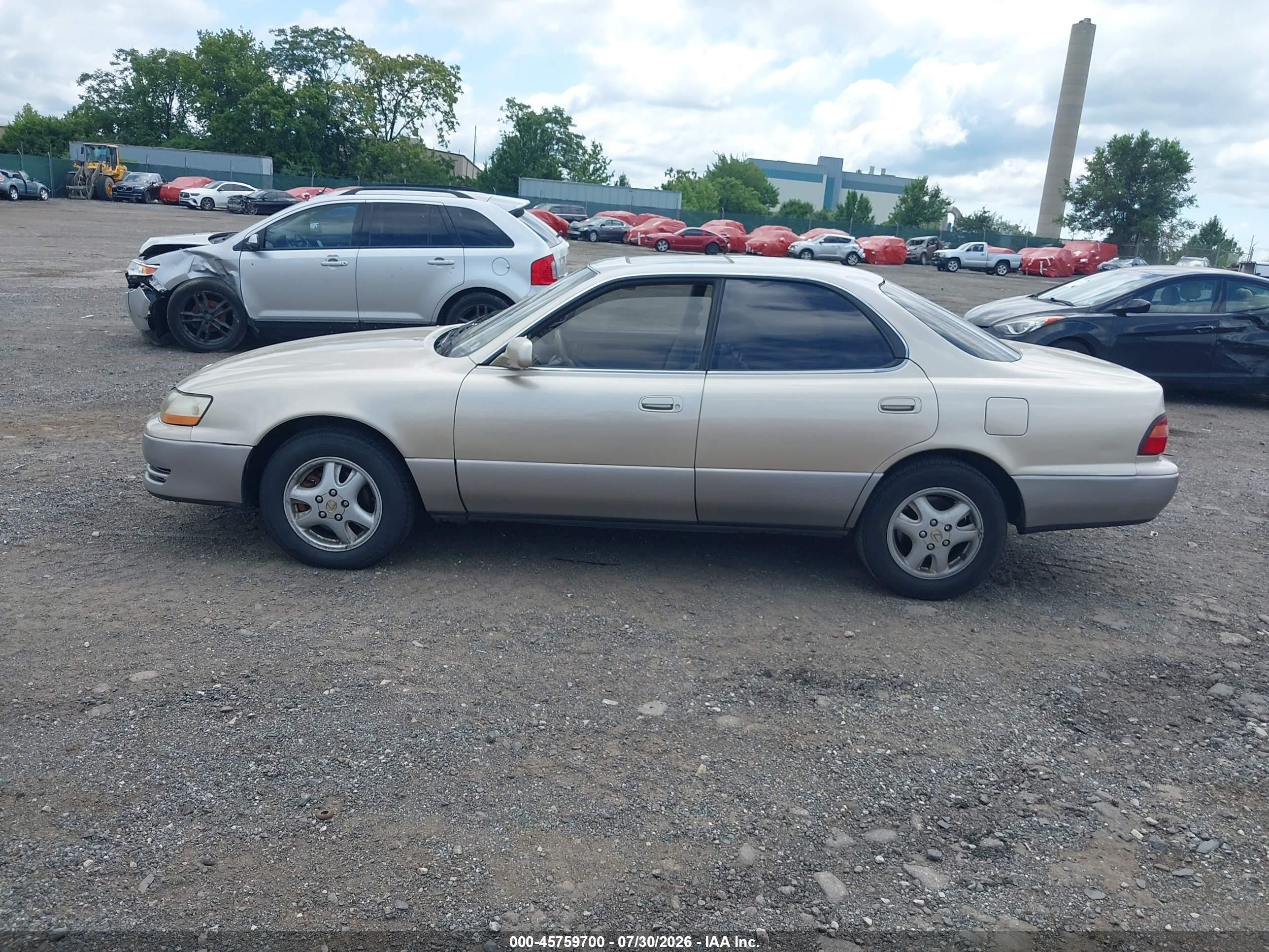 1996 Lexus Es 300 Tan vin: JT8BF12G6T0142573