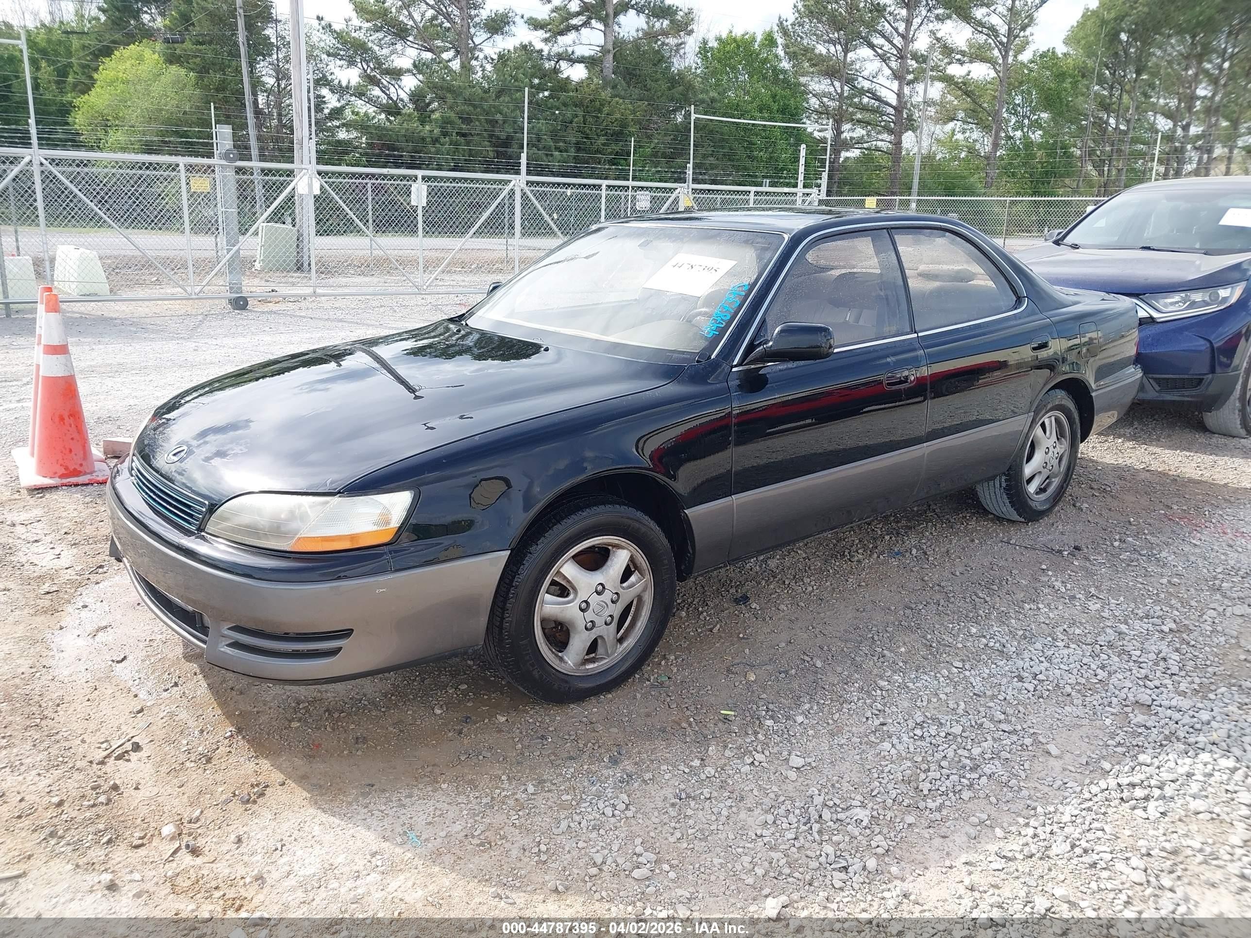 1996 Lexus Es 300 Black vin: JT8BF12G8T0160833