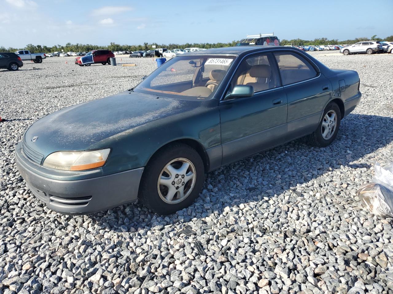 1996 Lexus Es 300 Зеленый vin: JT8BF12GXT0140227
