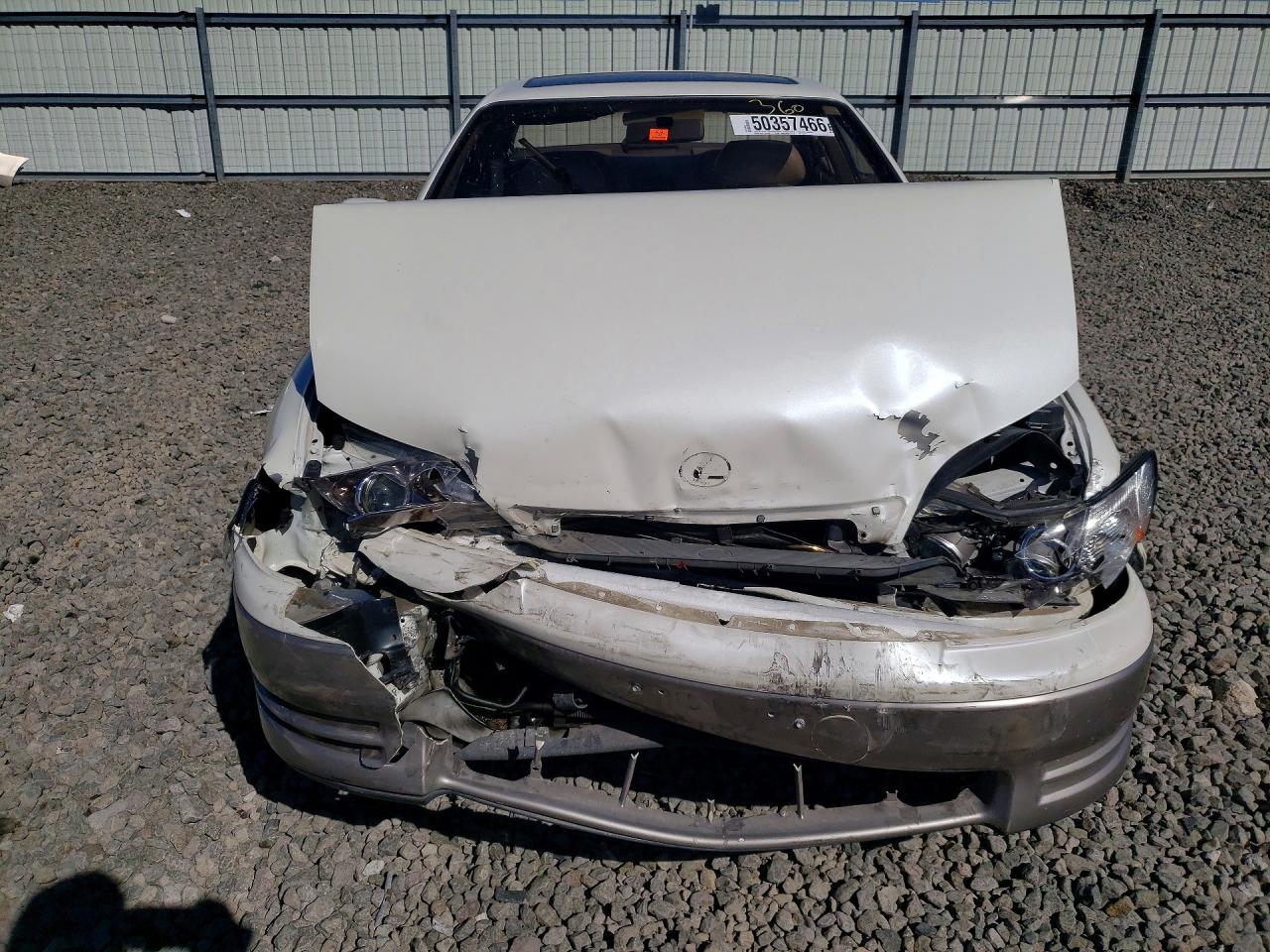 1996 Lexus Es 300 White vin: JT8BF12GXT0146707