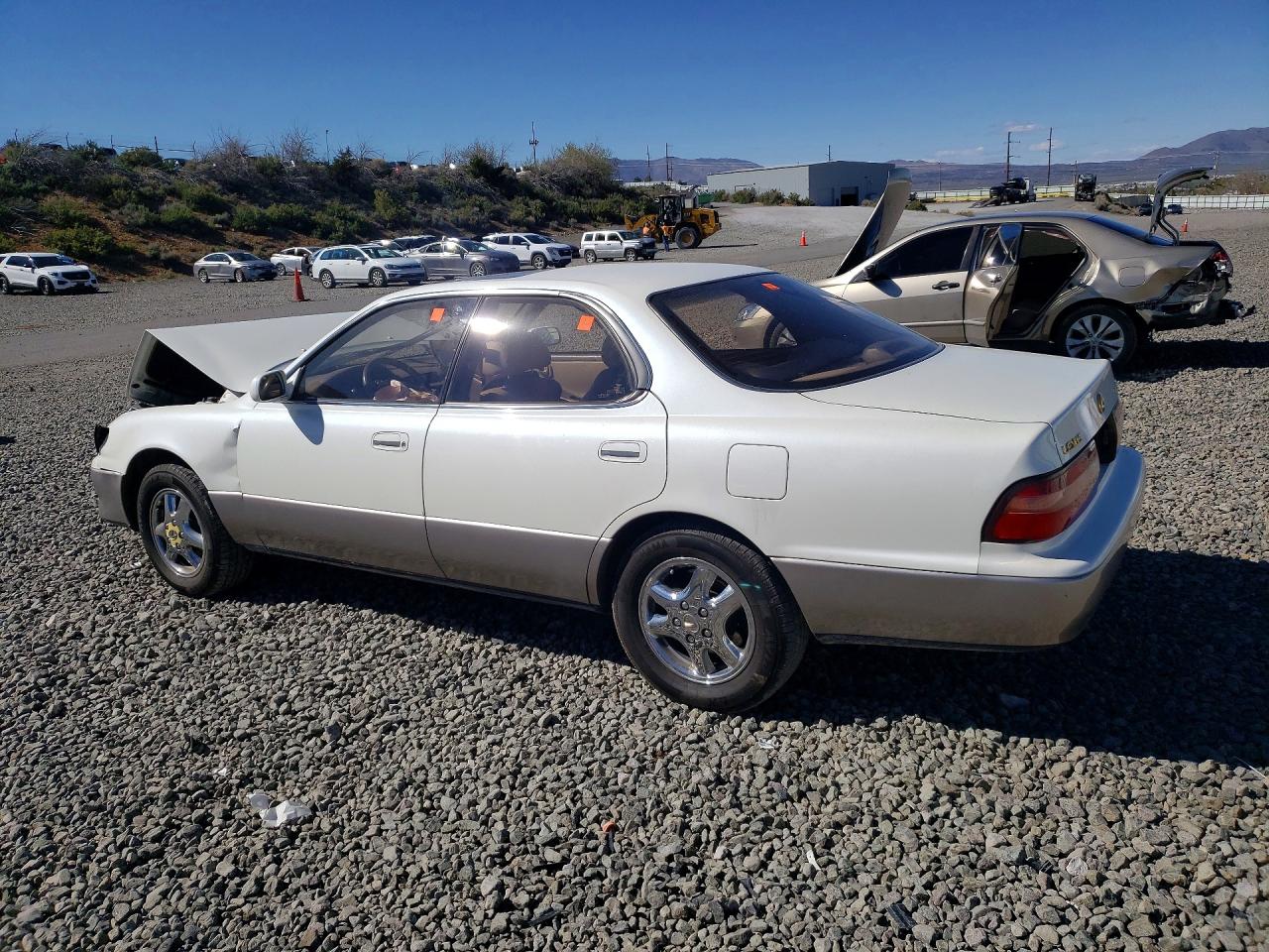 1996 Lexus Es 300 White vin: JT8BF12GXT0146707