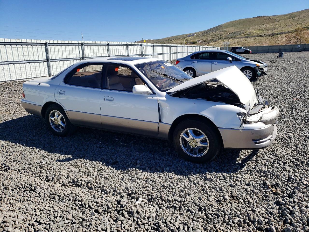 1996 Lexus Es 300 White vin: JT8BF12GXT0146707